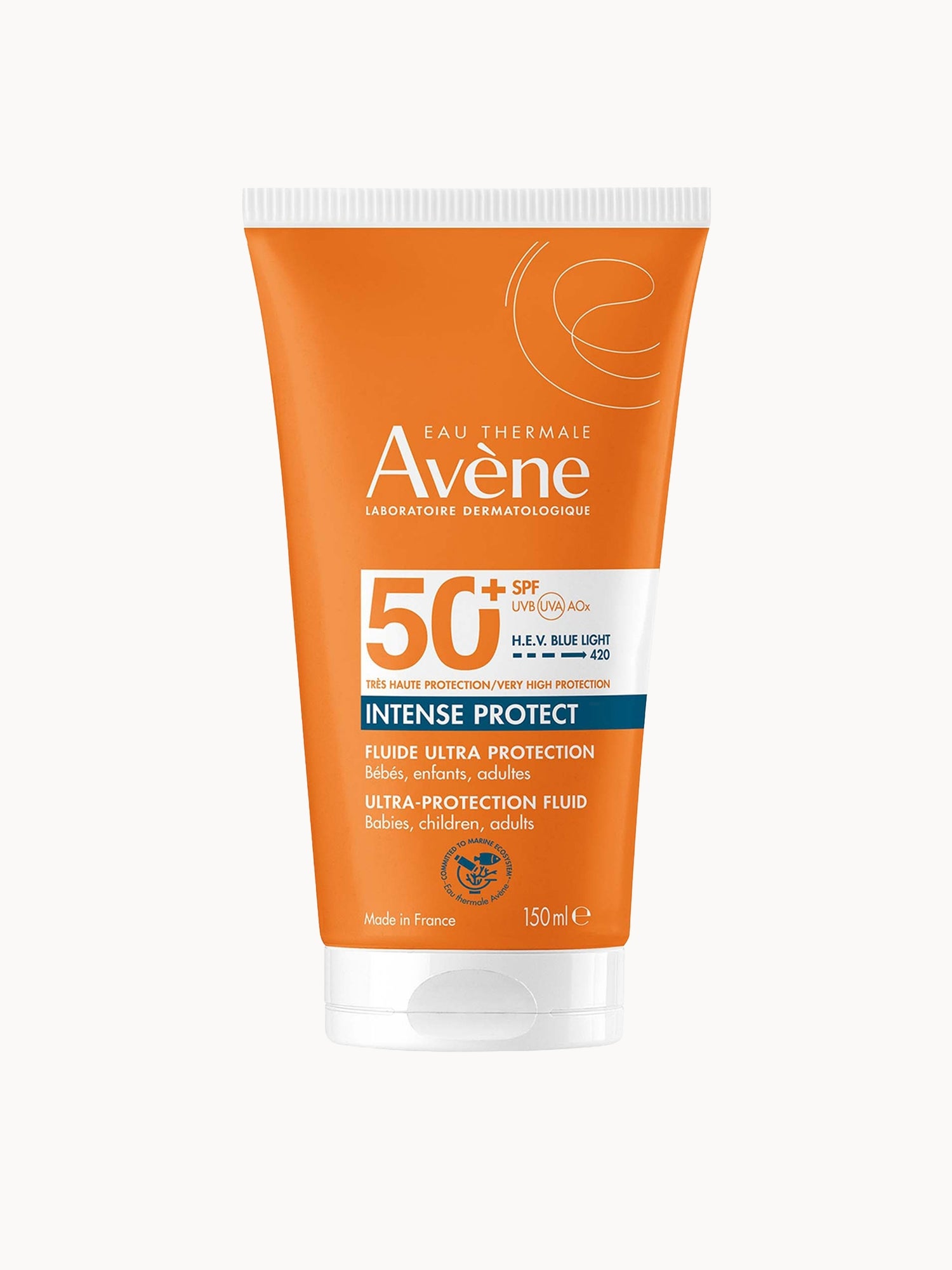 Avène Intense Protect SPF50+ Sun Cream for Very Sensitive Skin 150ml