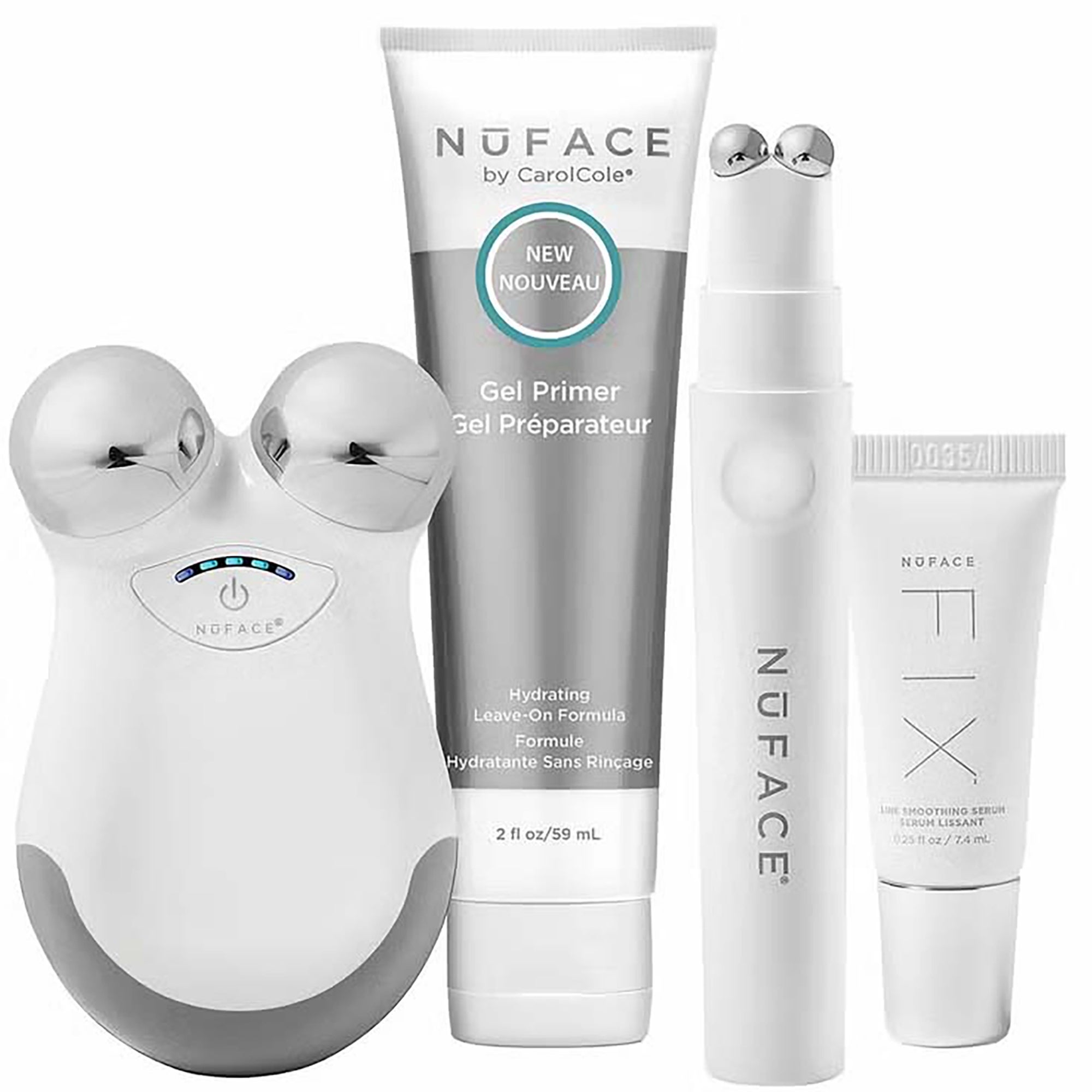 NuFACE The Petite Facial Kit 4 piece - White - $348 Value | Dermstore