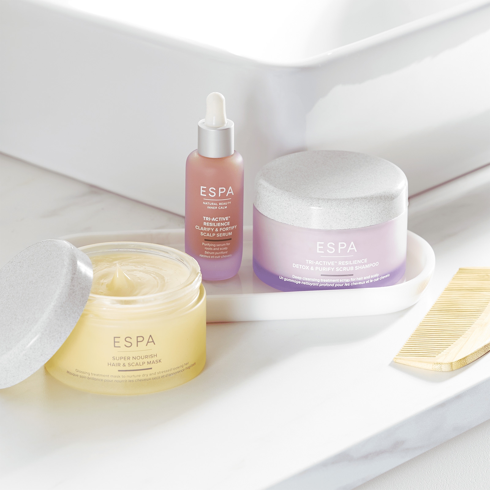 Tri-Active™ Resilience Clarify & Fortify Scalp Serum | ESPA