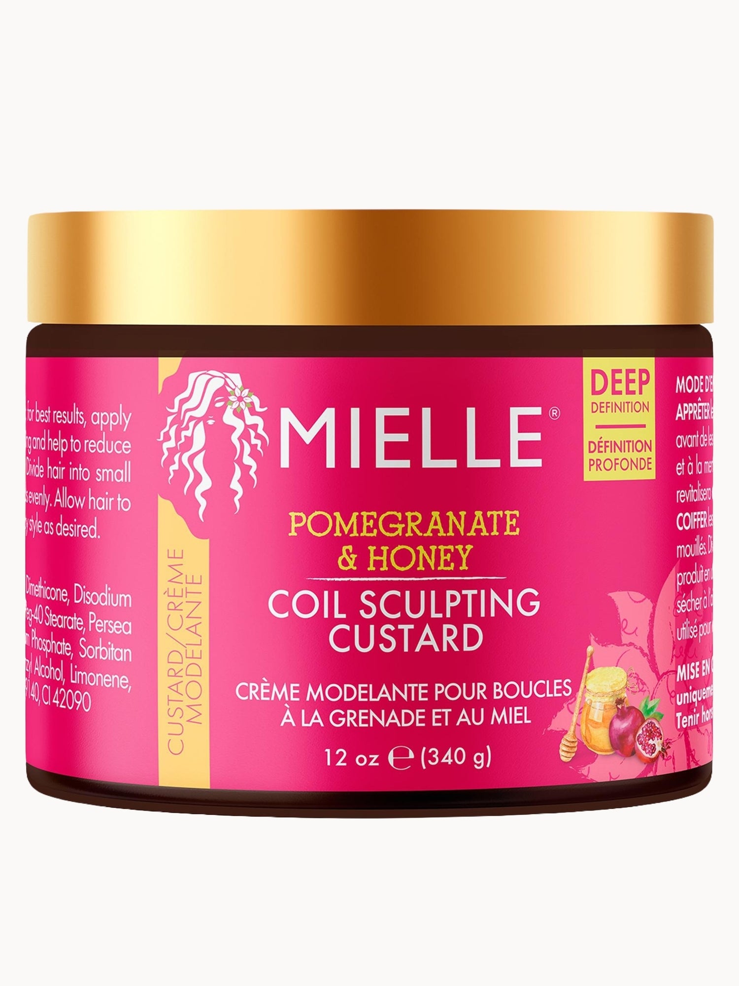 Mielle Organics Pomegranate and Honey Coil Sculpting Custard 340g