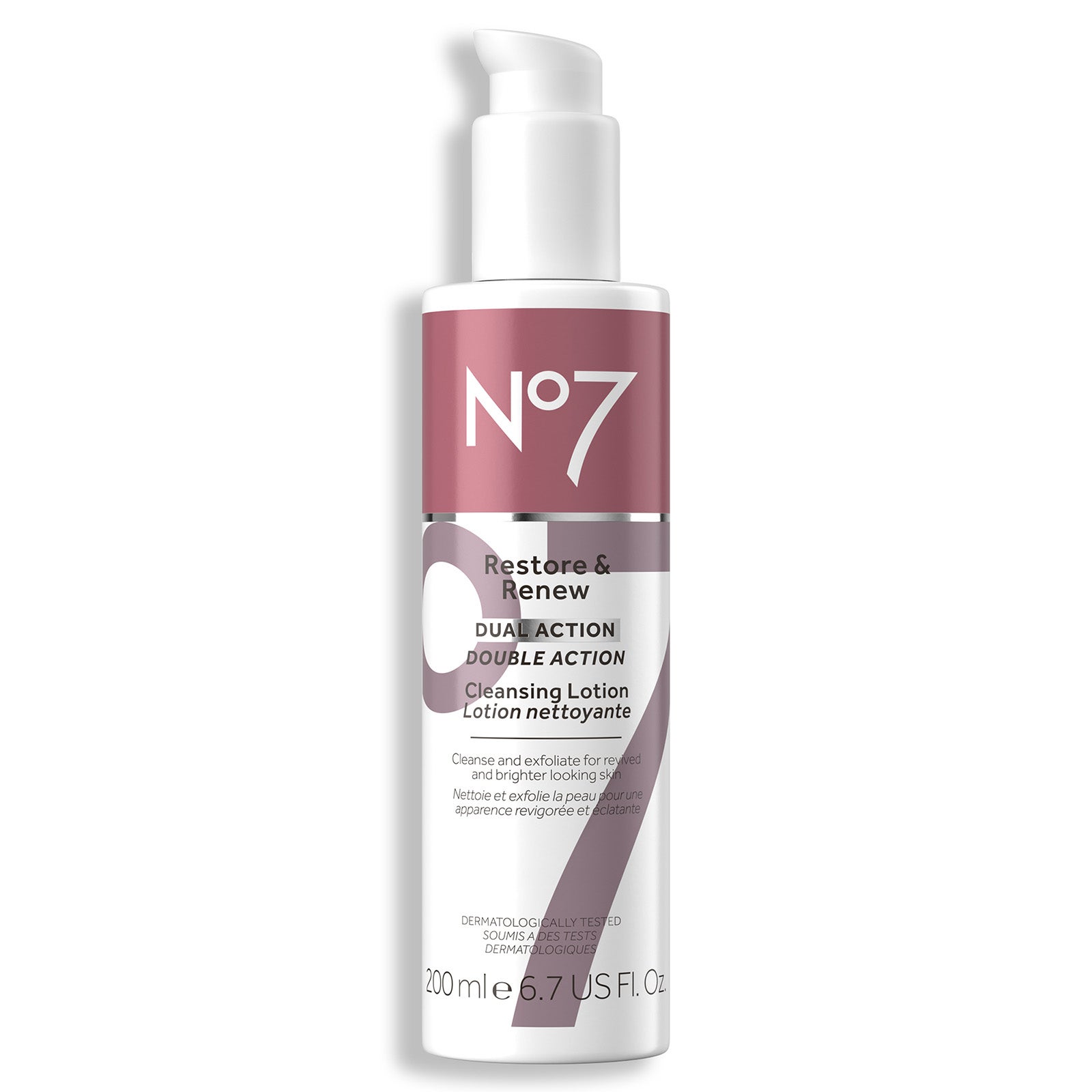 No7 Restore & Renew Cleansing Lotion 6.7 fl oz | No7 US
