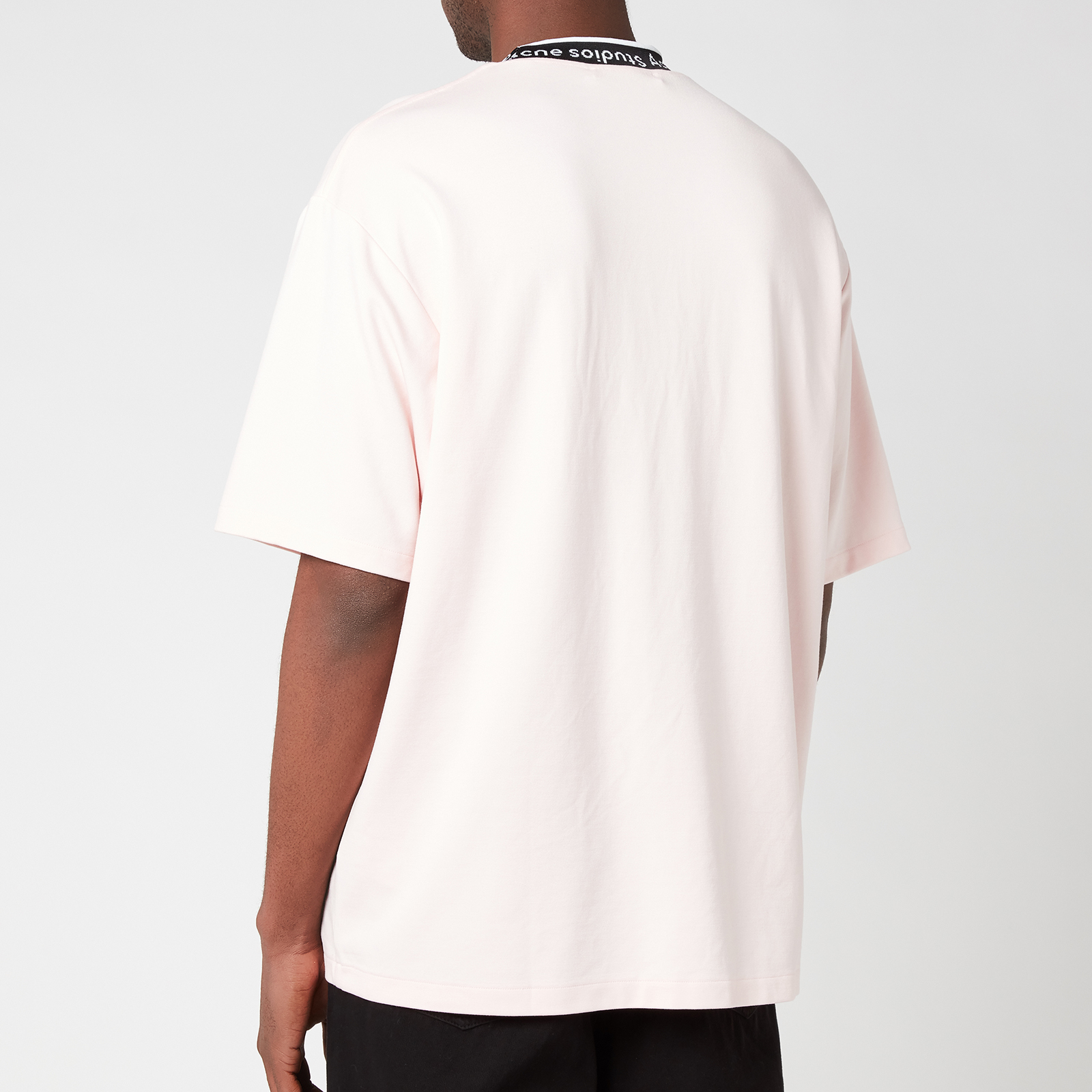 Acne Studios Men's Logo Binding T-Shirt - Powder Pink - S