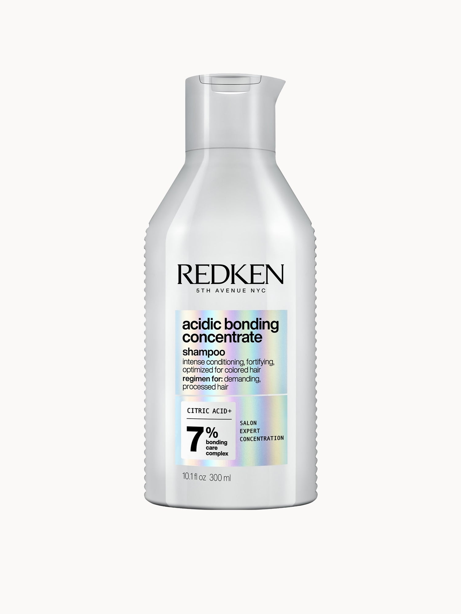 Redken Acidic Bonding Concentrate Shampoo, Bond Repair for Damaged Hair, Sulphate Free for Gentle Cleansing 300ml