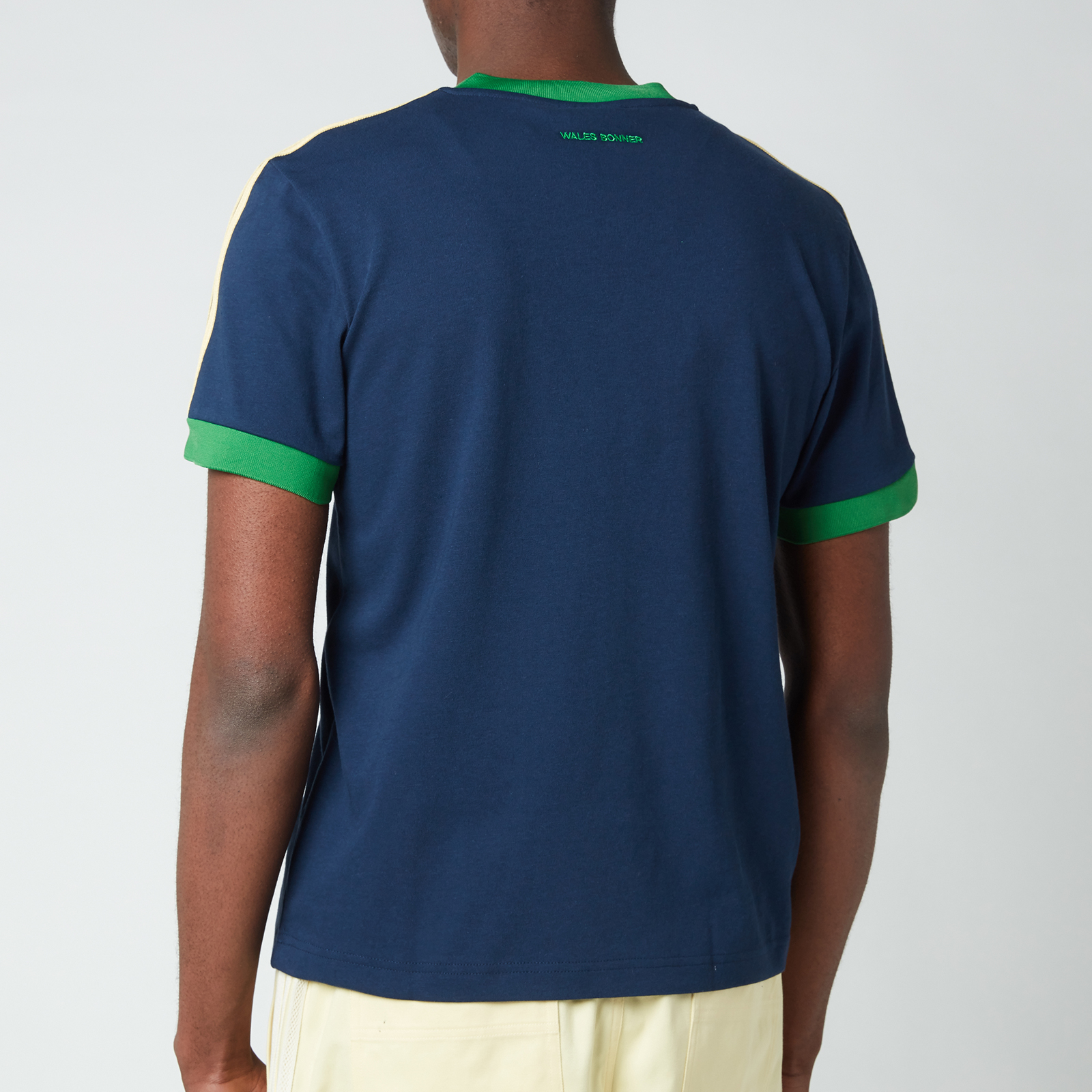 adidas X Wales Bonner Men's 70S V-Neck T-Shirt - Night