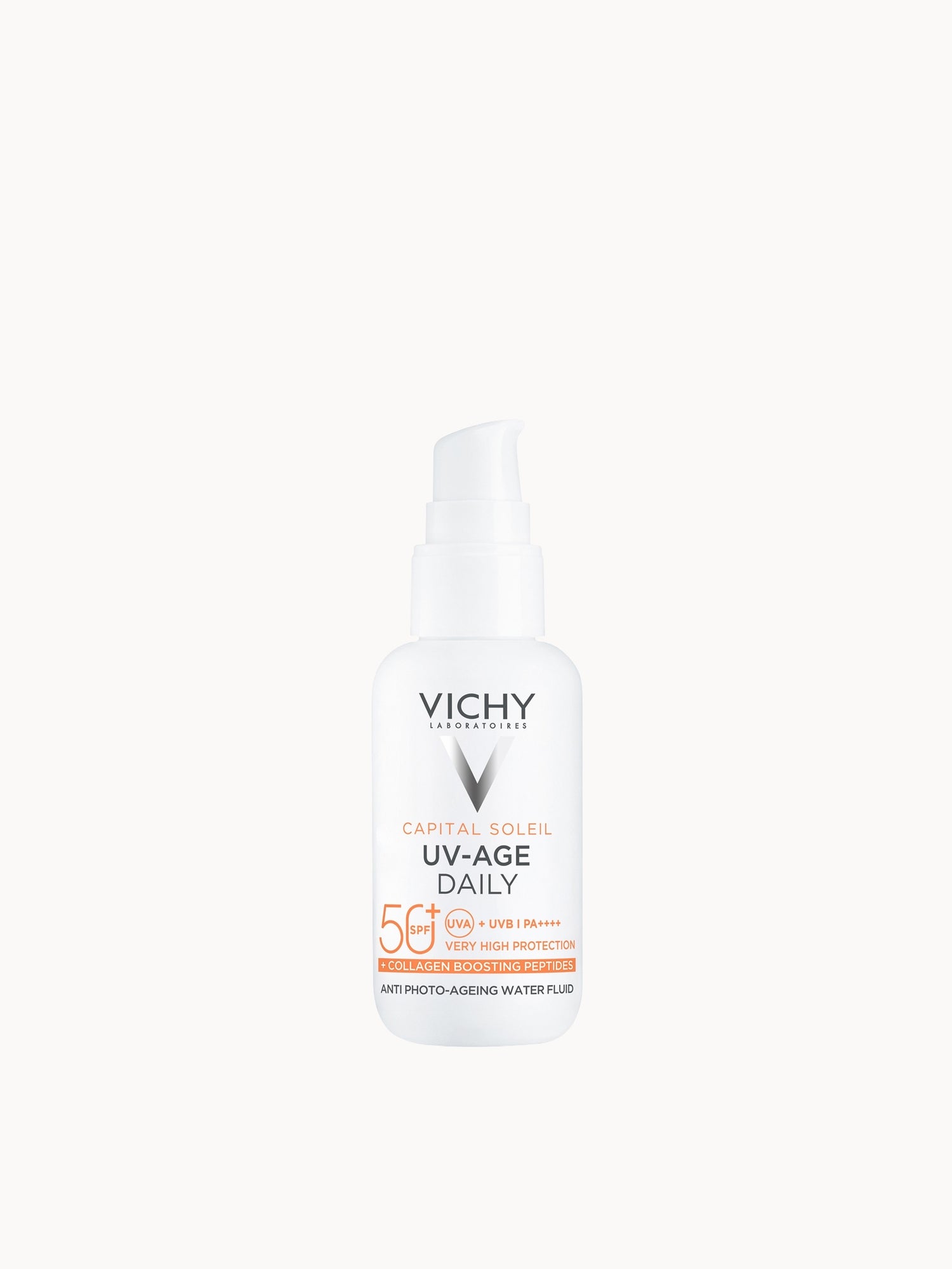VICHY Capital Soleil UV Age Daily SPF 50+ Invisible Sun Cream with Niacinamide 40ml