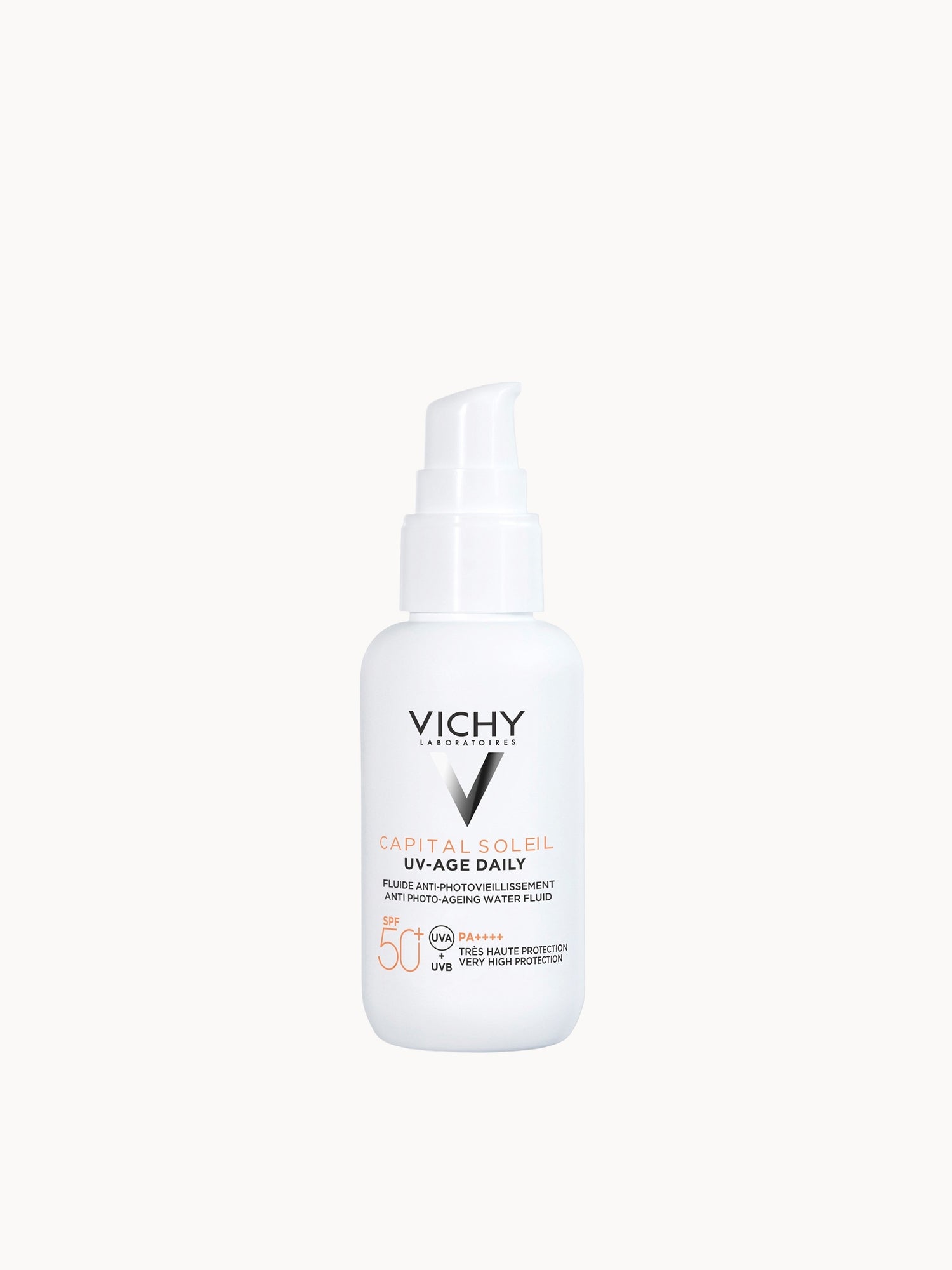 VICHY Capital Soleil UV Age Daily SPF 50+ Invisible Sun Cream with Niacinamide 40ml