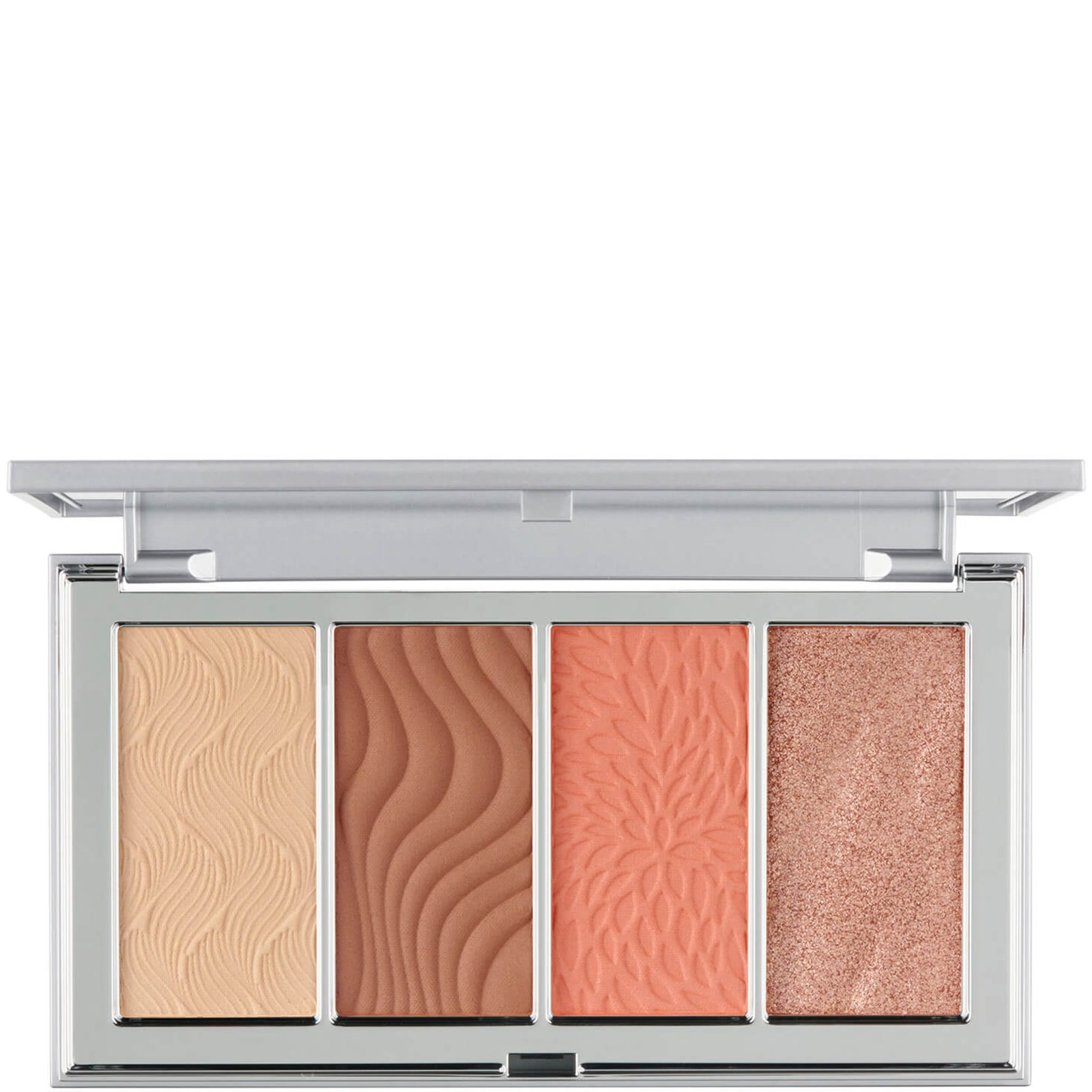Powder Medium PÜR 4 in 1 Skin Perfecting Powders Palette - Medium Tan 15g | LOOKFANTASTIC