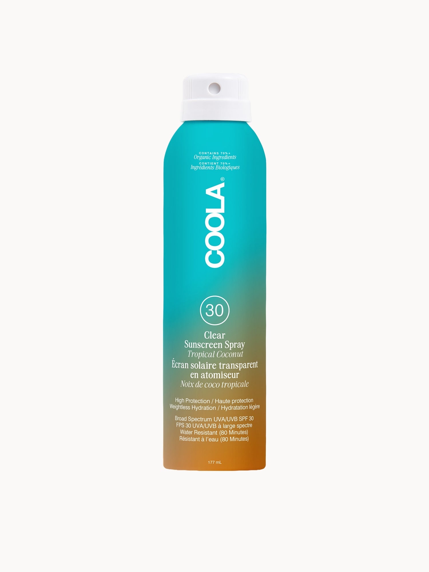COOLA Tropical Coconut Spray SPF30 177ml