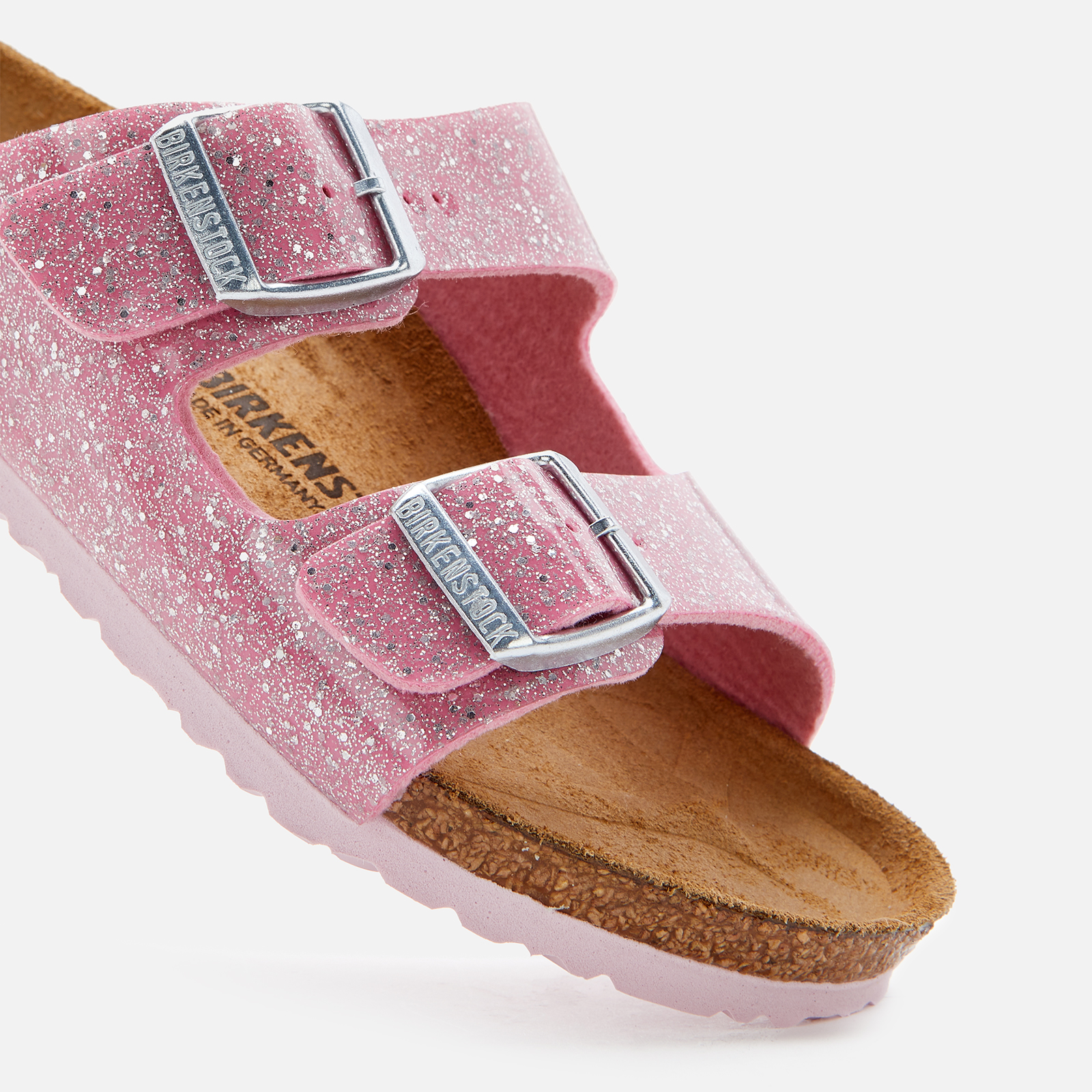 Pink best sale sparkly birkenstocks