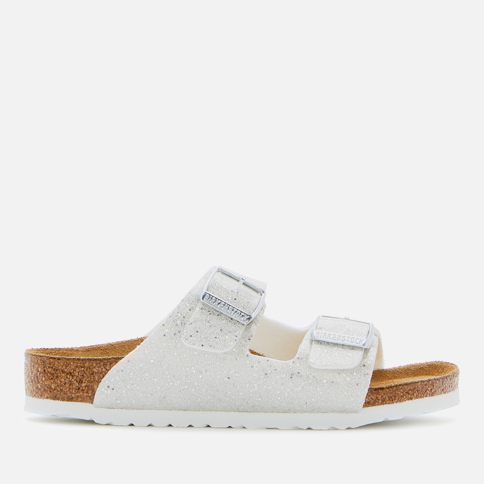 birkenstock arizona cosmic sparkle white