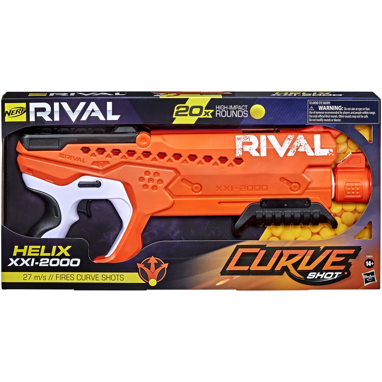 ナーフ NERF ライバル カーブ ショット ヘリックス XXI-2000 NERF Rival Curve Shot Helix XXI-2000 Blaster