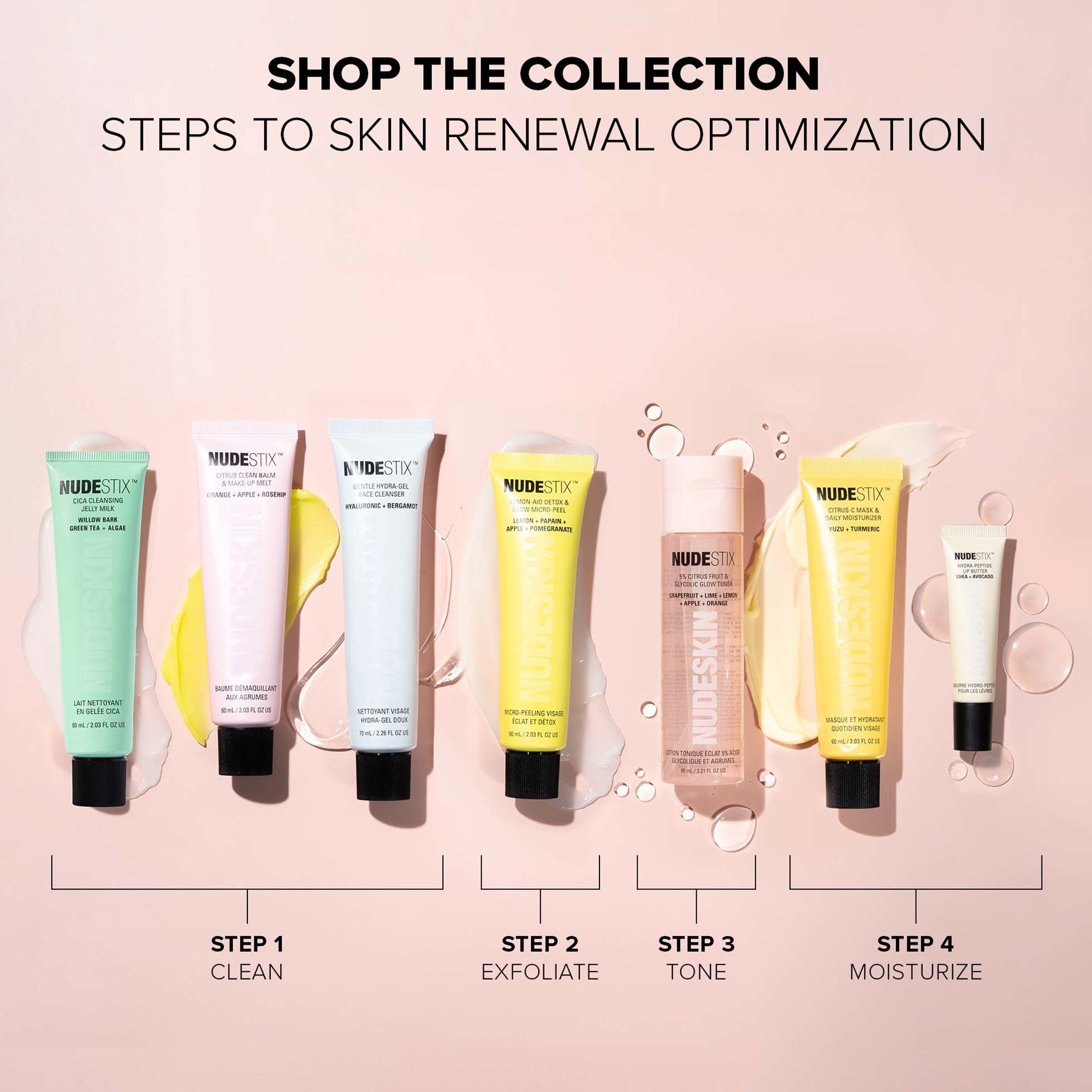 NUDESTIX 3-Step: Citrus Renew Skin Set | Dermstore