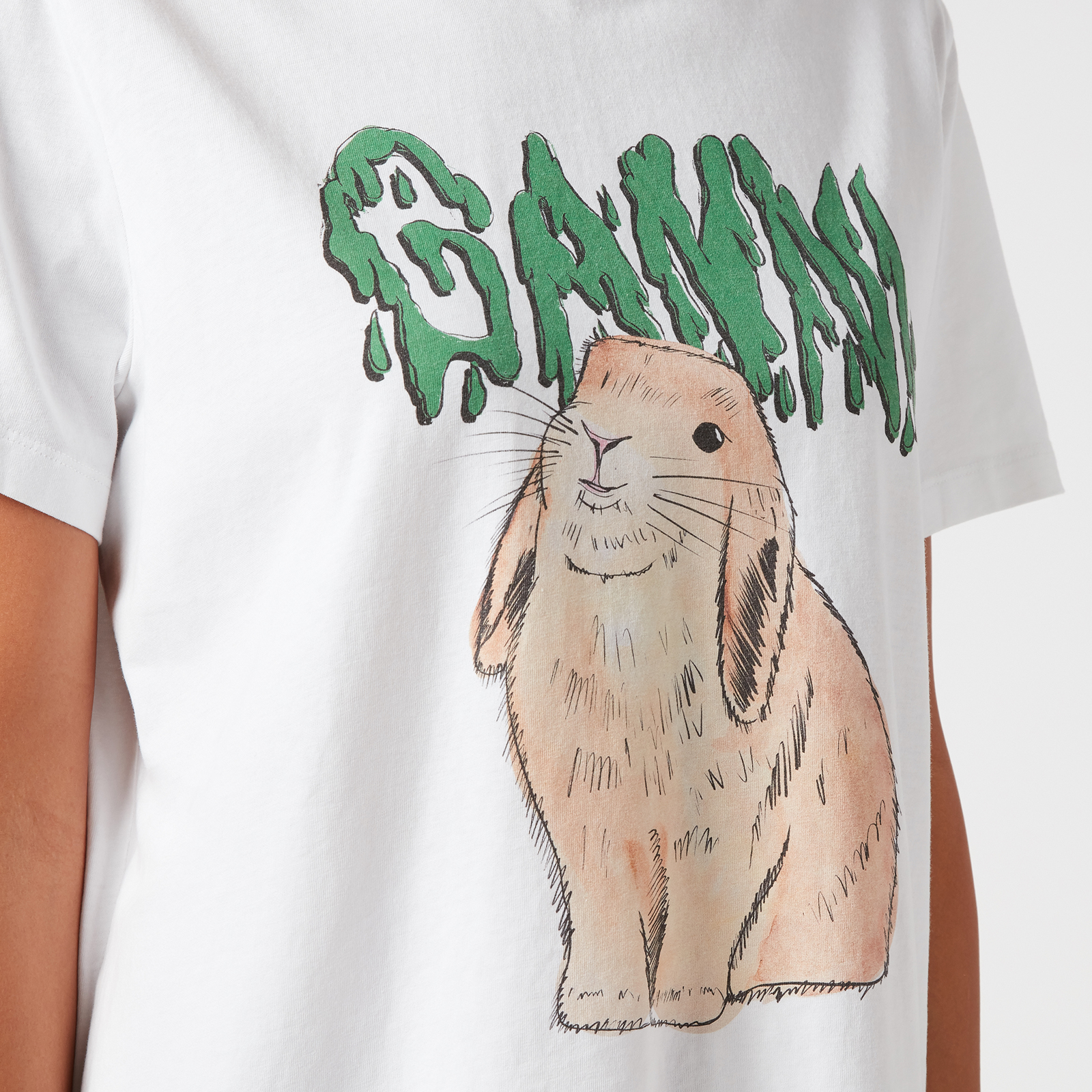 [GANNI]★Basic Jersey Bunny Raglan T-shirt Basic Jersey Bunny Raglan T-shirt – Sense Concept Store