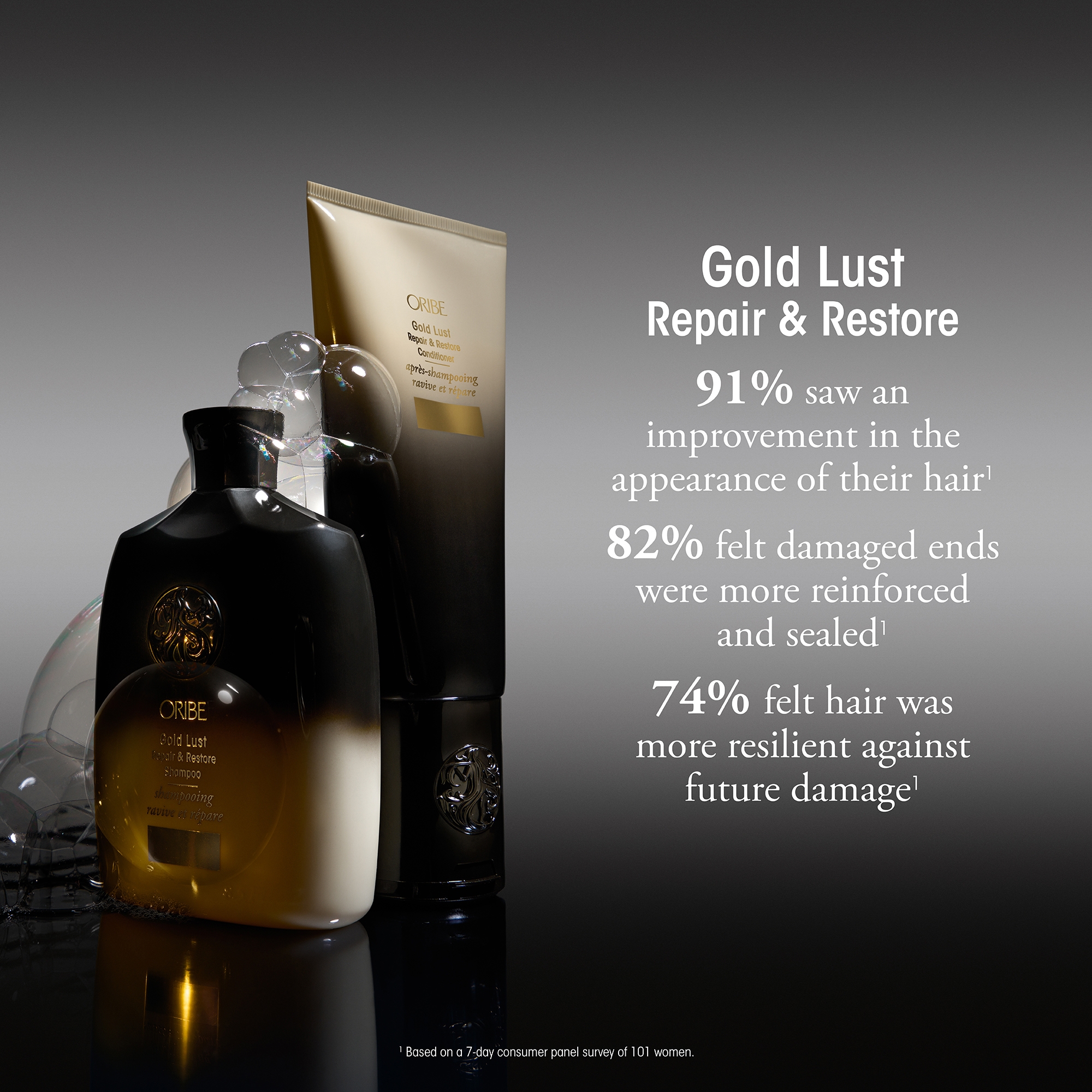 Oribe Gold Lust Repair & Restore Shampoo 33.8 oz | Dermstore