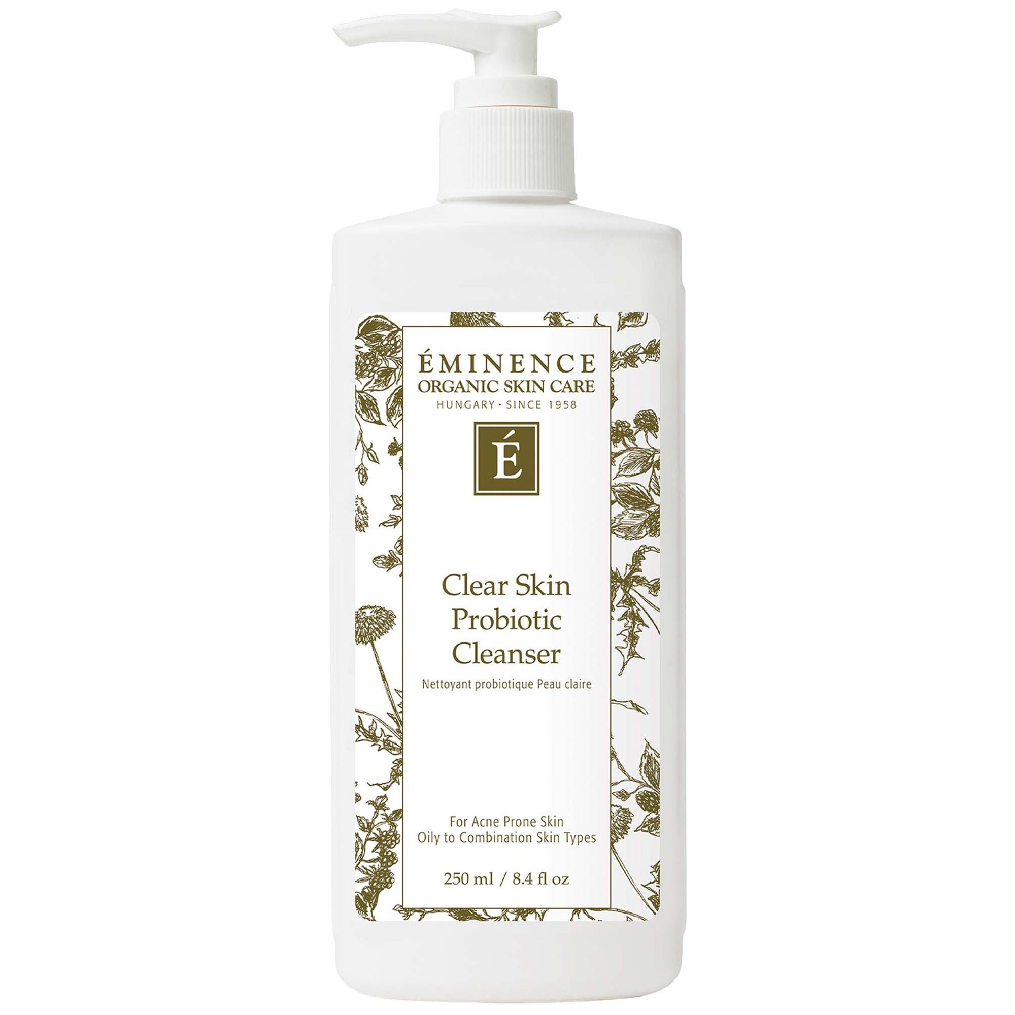 Eminence Organic Skin Care Clear Skin Probiotic Cleanser 8.4 fl