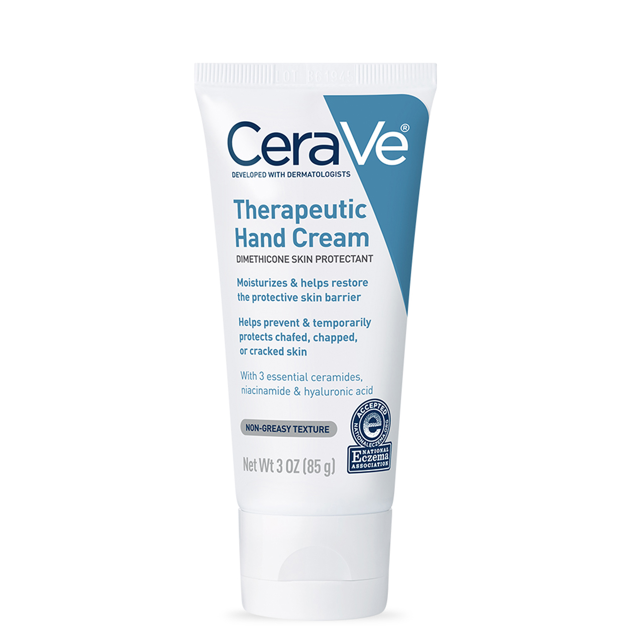 CeraVe Therapeutic Hand Cream for Dry Cracked Hands (3 fl. oz