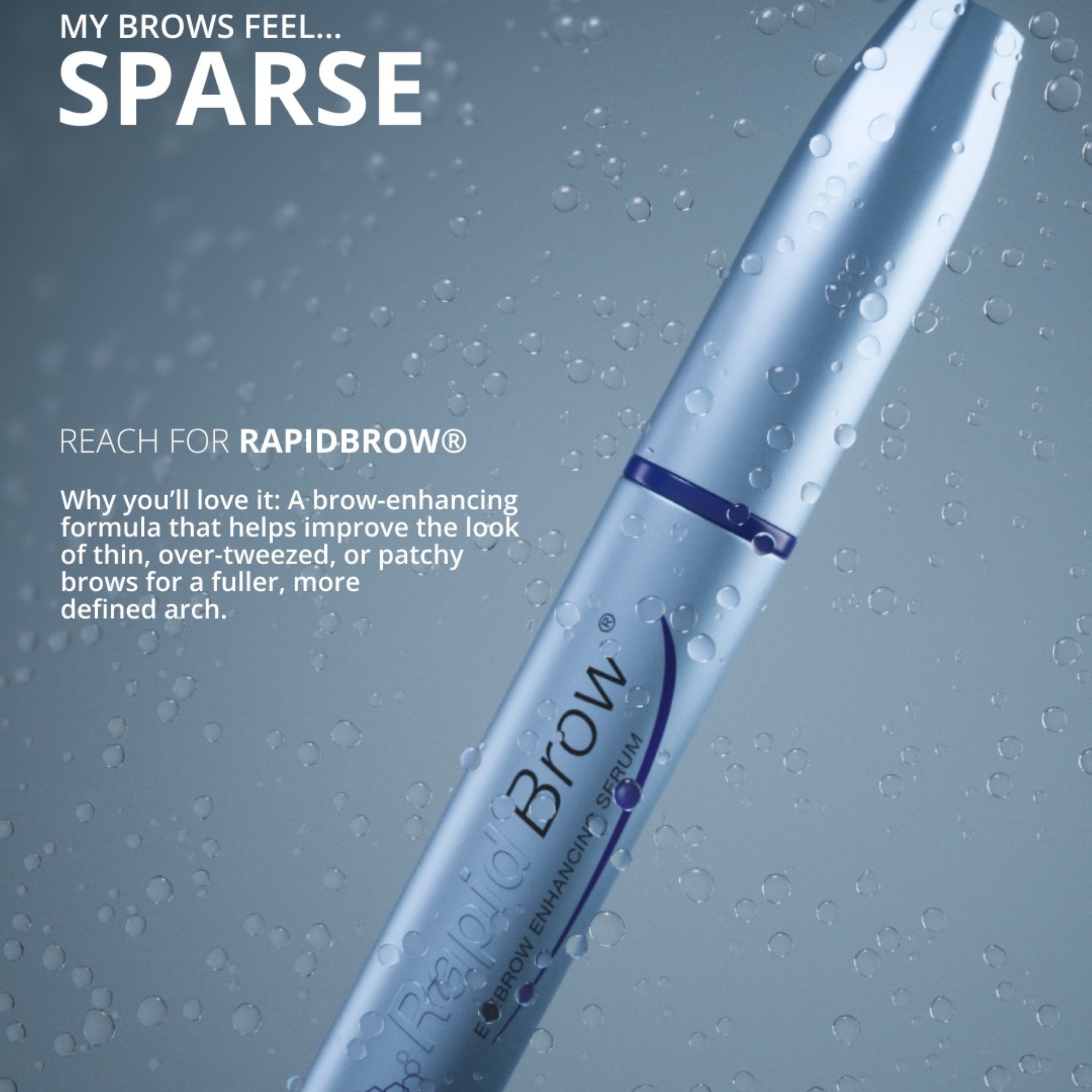 RapidLash RapidBrow EyeBrow Enhancing Serum (0.1 fl. oz.) | Dermstore