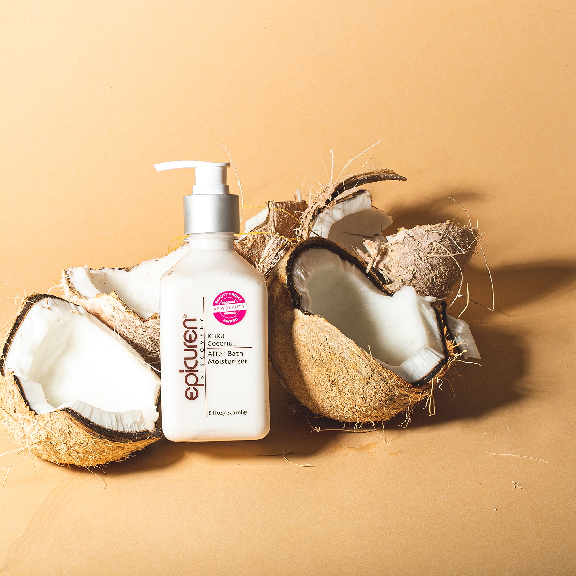 Epicuren Discovery Kukui Coconut After Bath Body Moisturizer 8oz