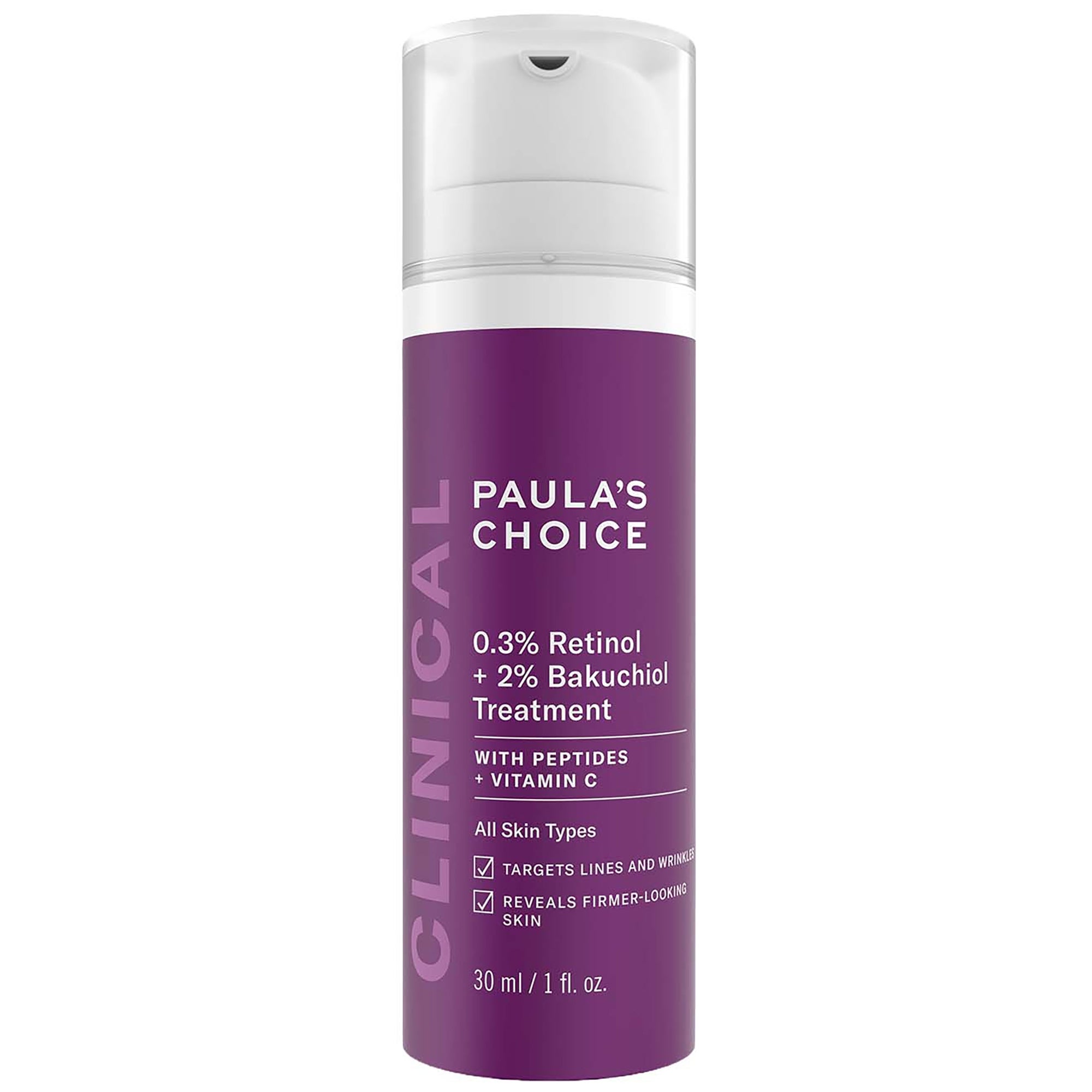 CLINICAL 0.3% Retinol + 2% Bakuchiol Treatment