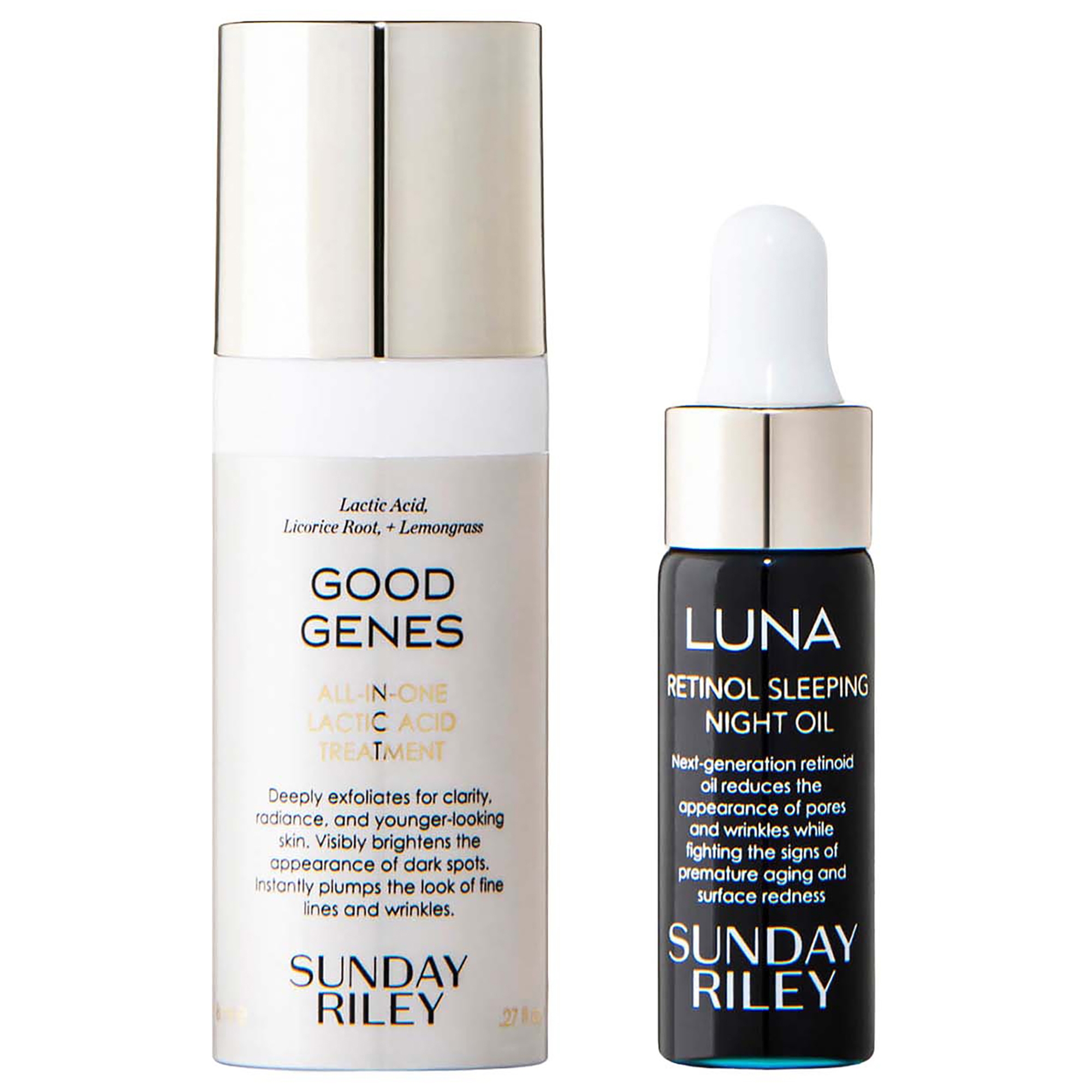 Sunday Riley Mini Power Couple Travel Kit (2 piece - $41 Value