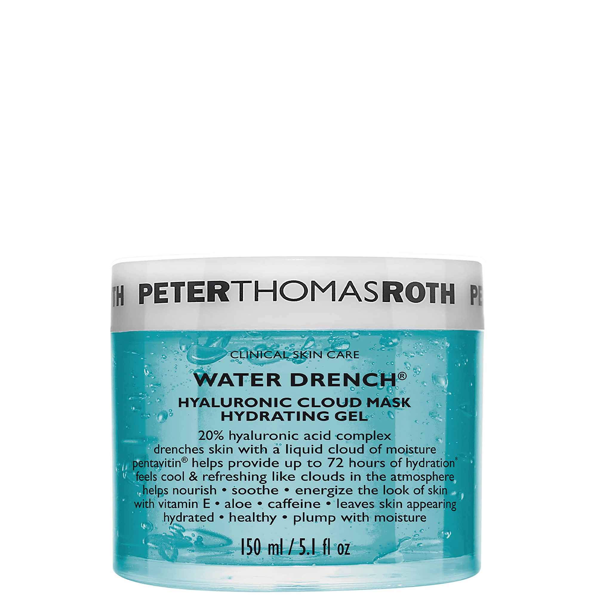 cult Peter Thomas Roth Water Drench Hyaluronic Cloud Hydrating Gel Mask 150ml