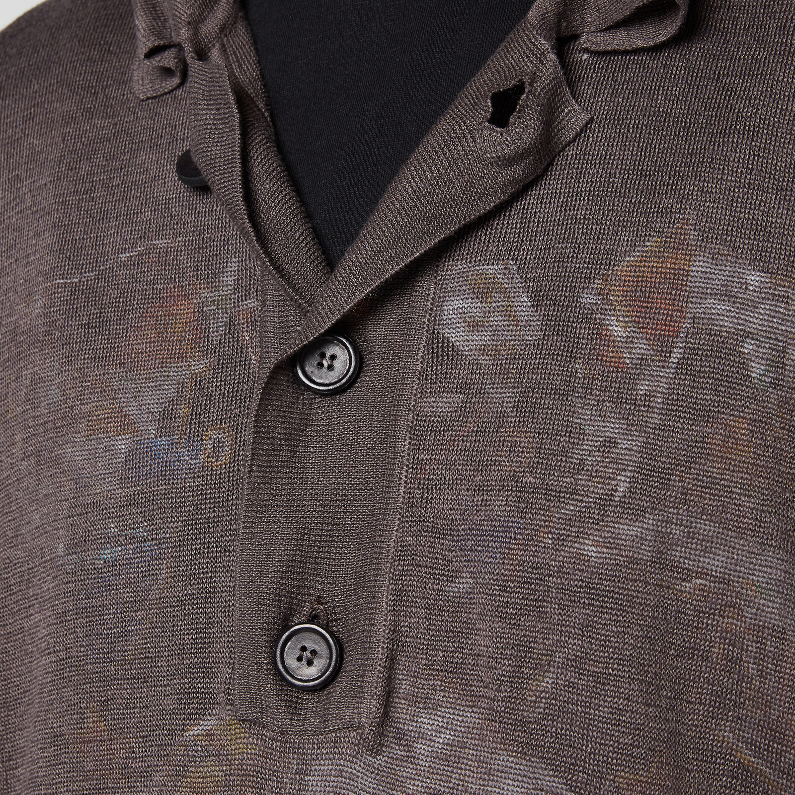 Our Legacy Men's Big Piquet Jumper - Charcoal Linen - 46/S Our Legacy Men's Big Piquet Jumper - Charcoal Linen - 46/S