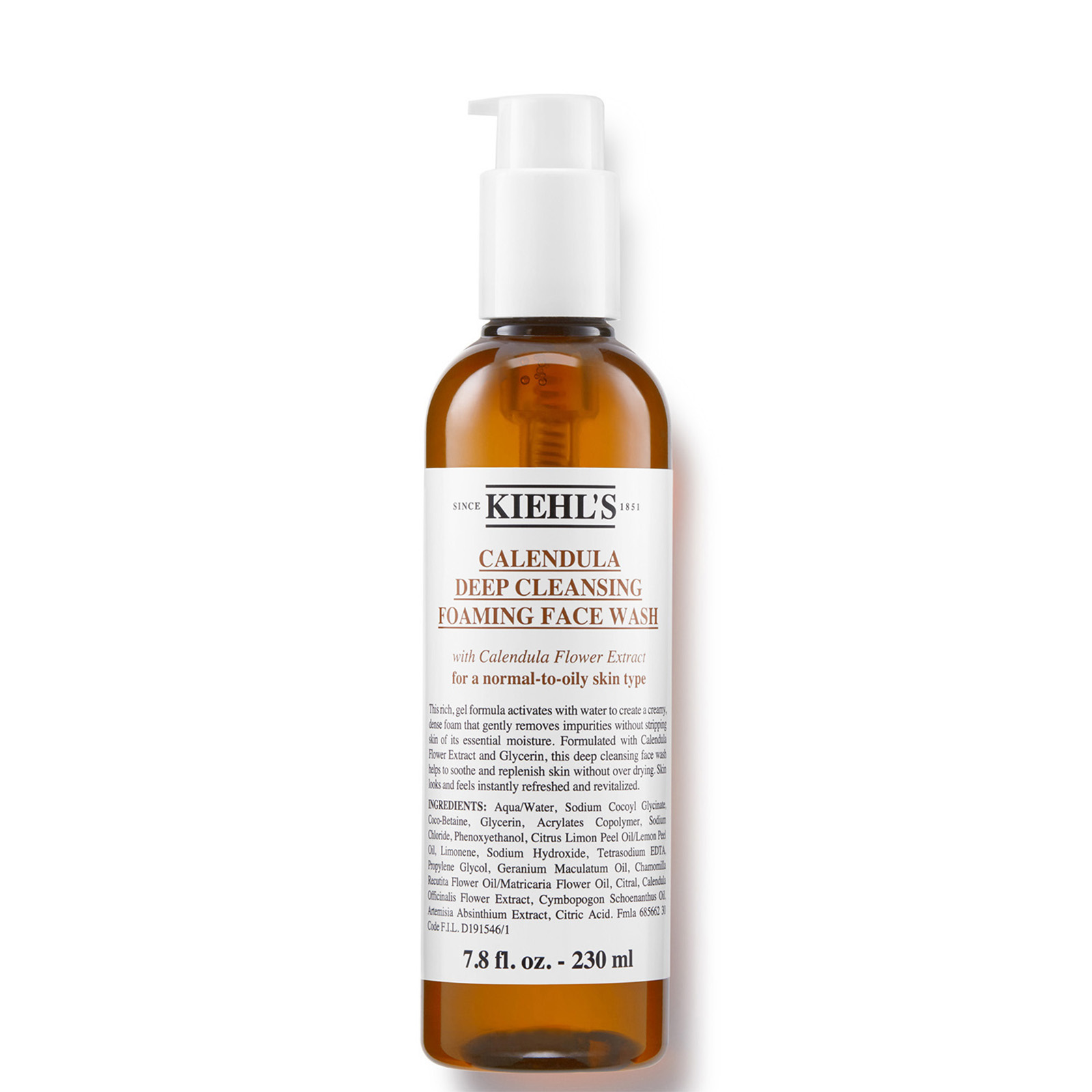 Kiehl's Since 1851: Kiehl's Calendula Deep Cleansing Foaming Face Wash (Various Sizes)