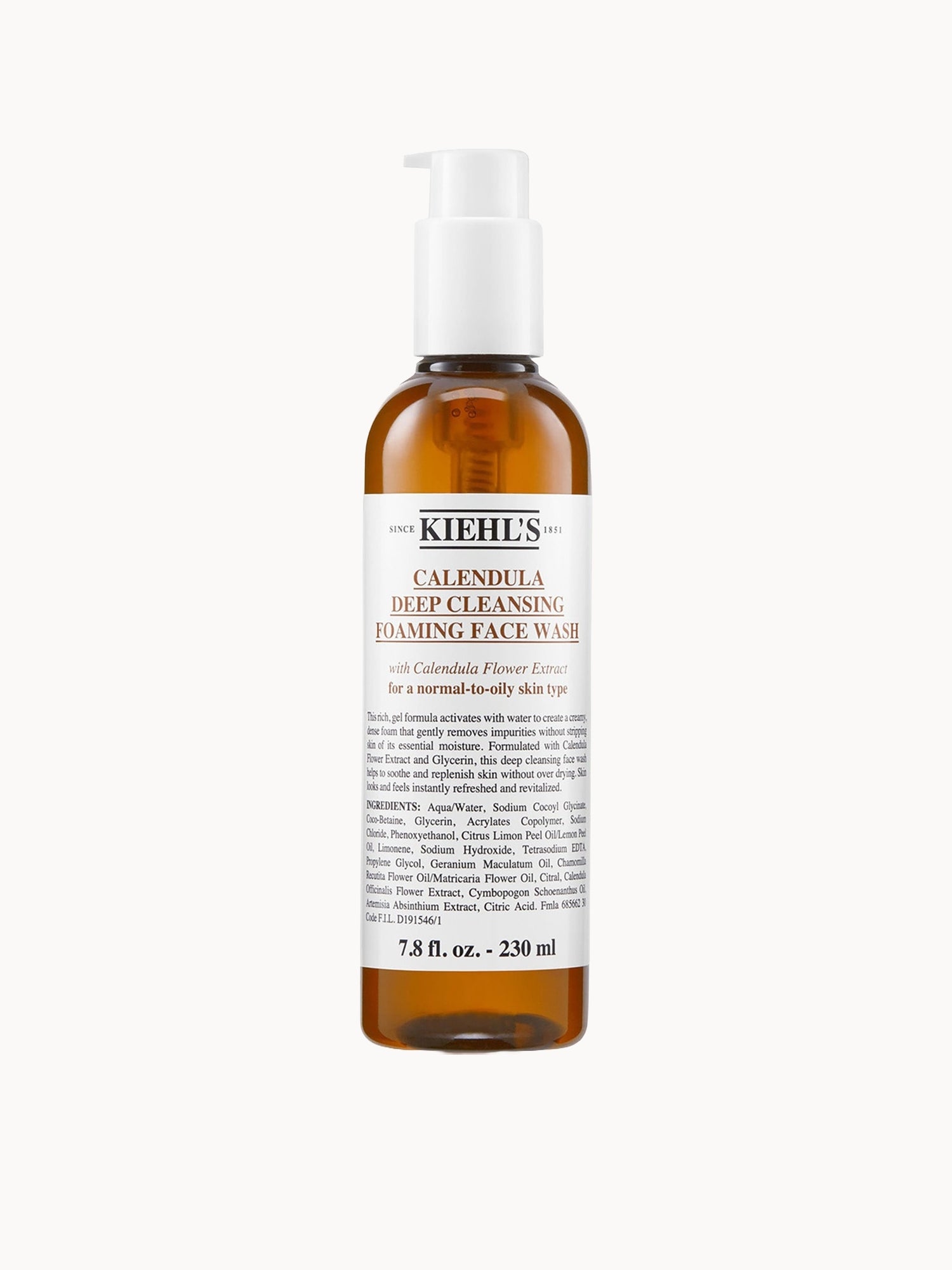 Kiehl's Calendula Deep Cleansing Foaming Face Wash (Various Sizes)