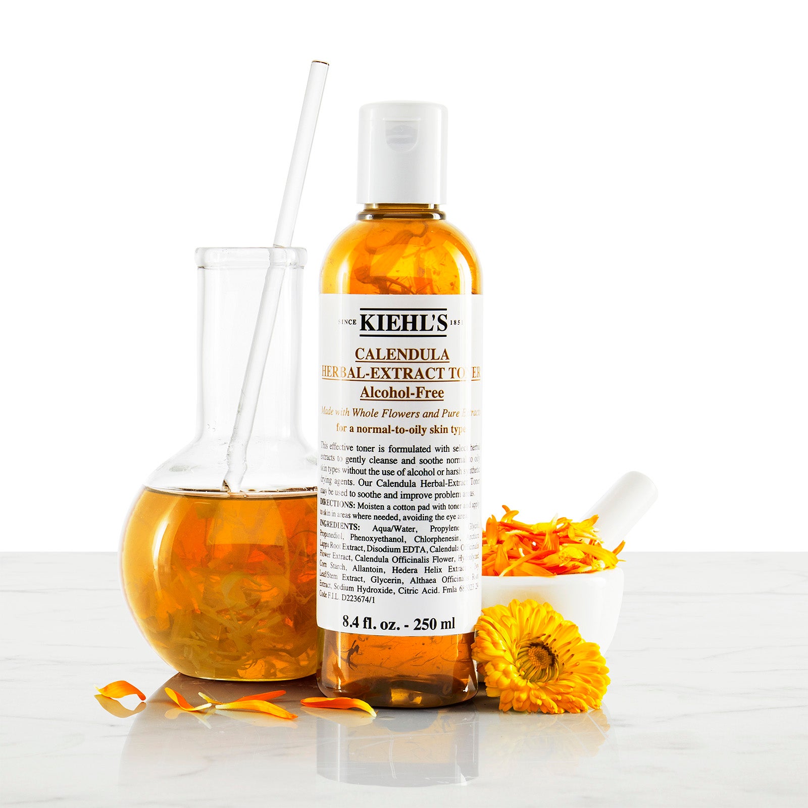 Kiehl's Calendula Herbal Extract Toner - 250ml | Cult Beauty