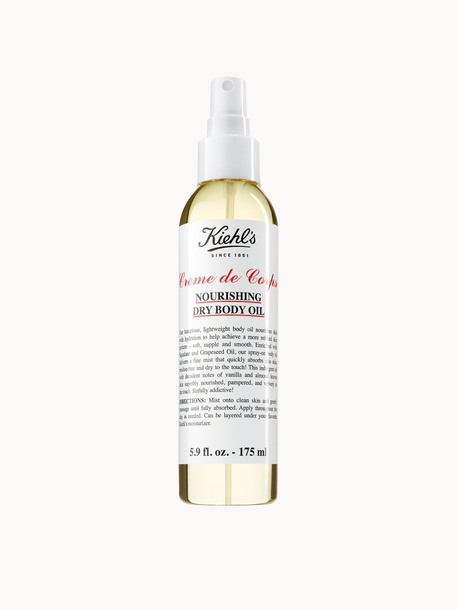 Kiehl's Crème de Corps Nourishing Dry Body Oil (Various Sizes)