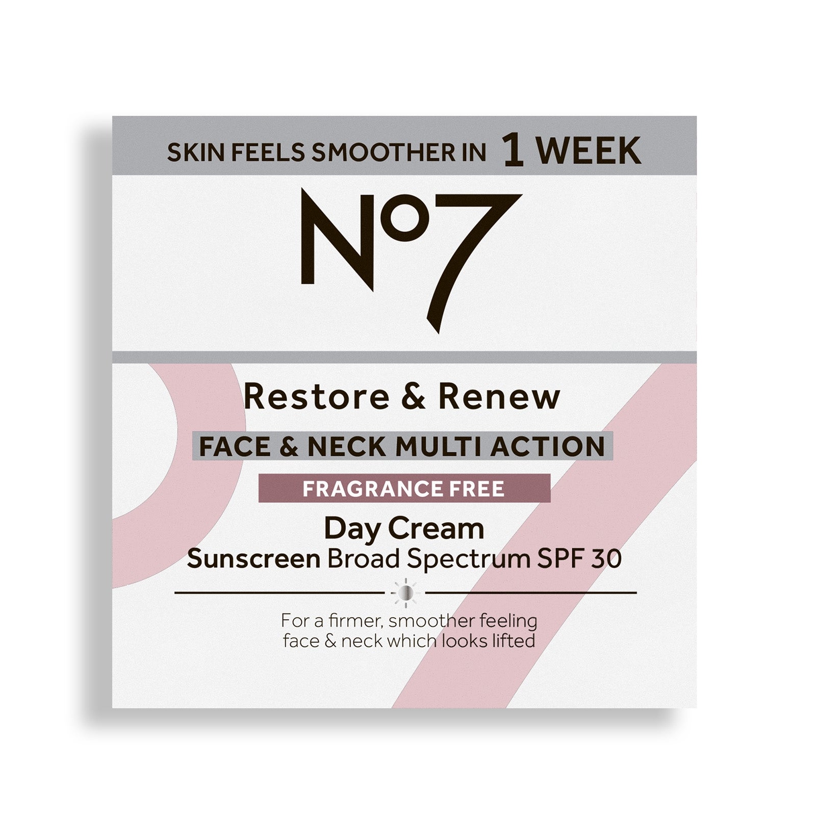 No7 Lift & Luminate Fragrance Free Day Cream SPF 30 | No7 US