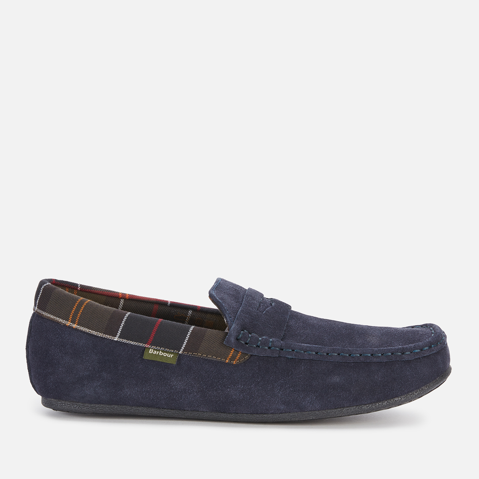 Barbour Men's Porterfield Suede Slippers - Navy | Allsole