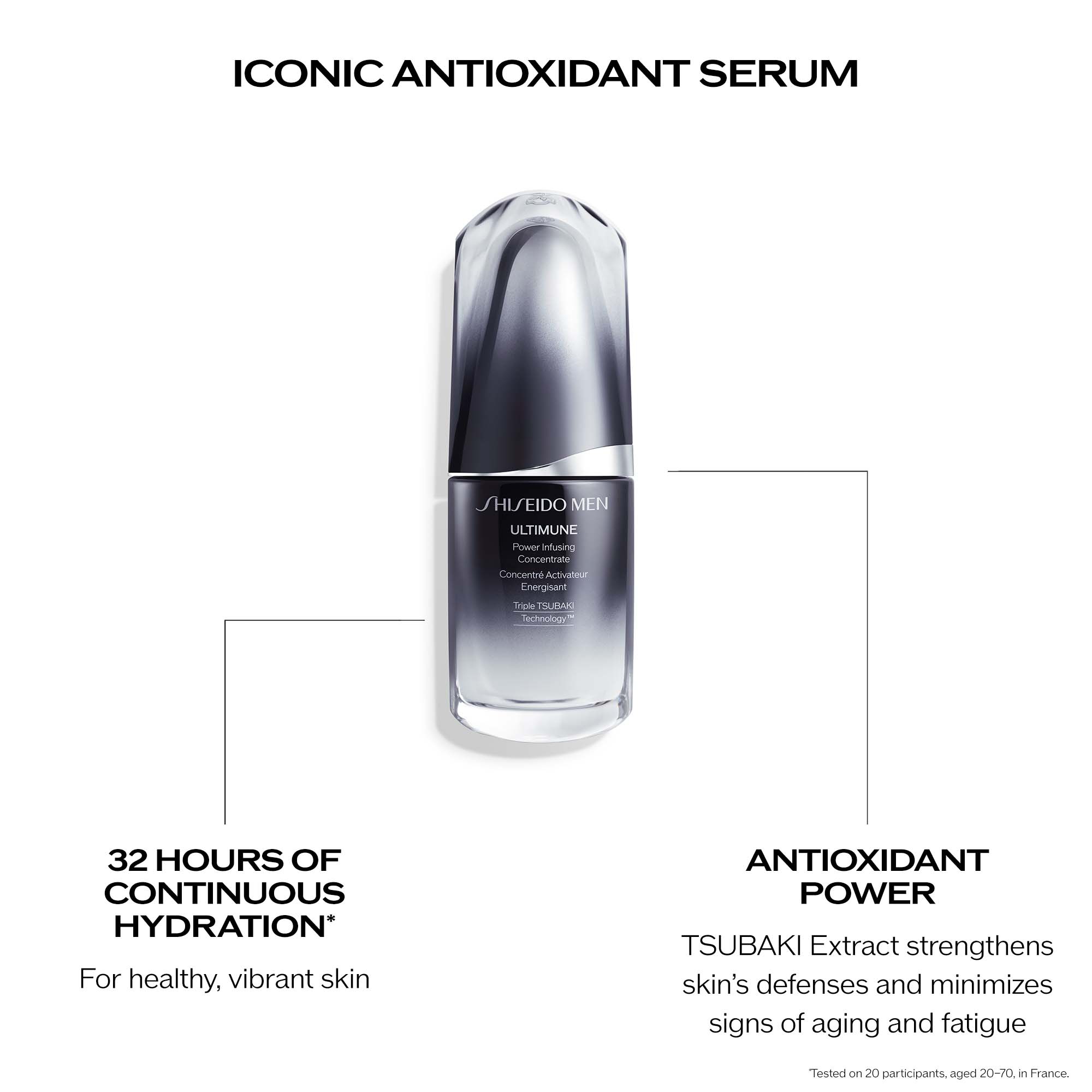 Shiseido Men Ultimune Power Infusing Concentrate 30ml