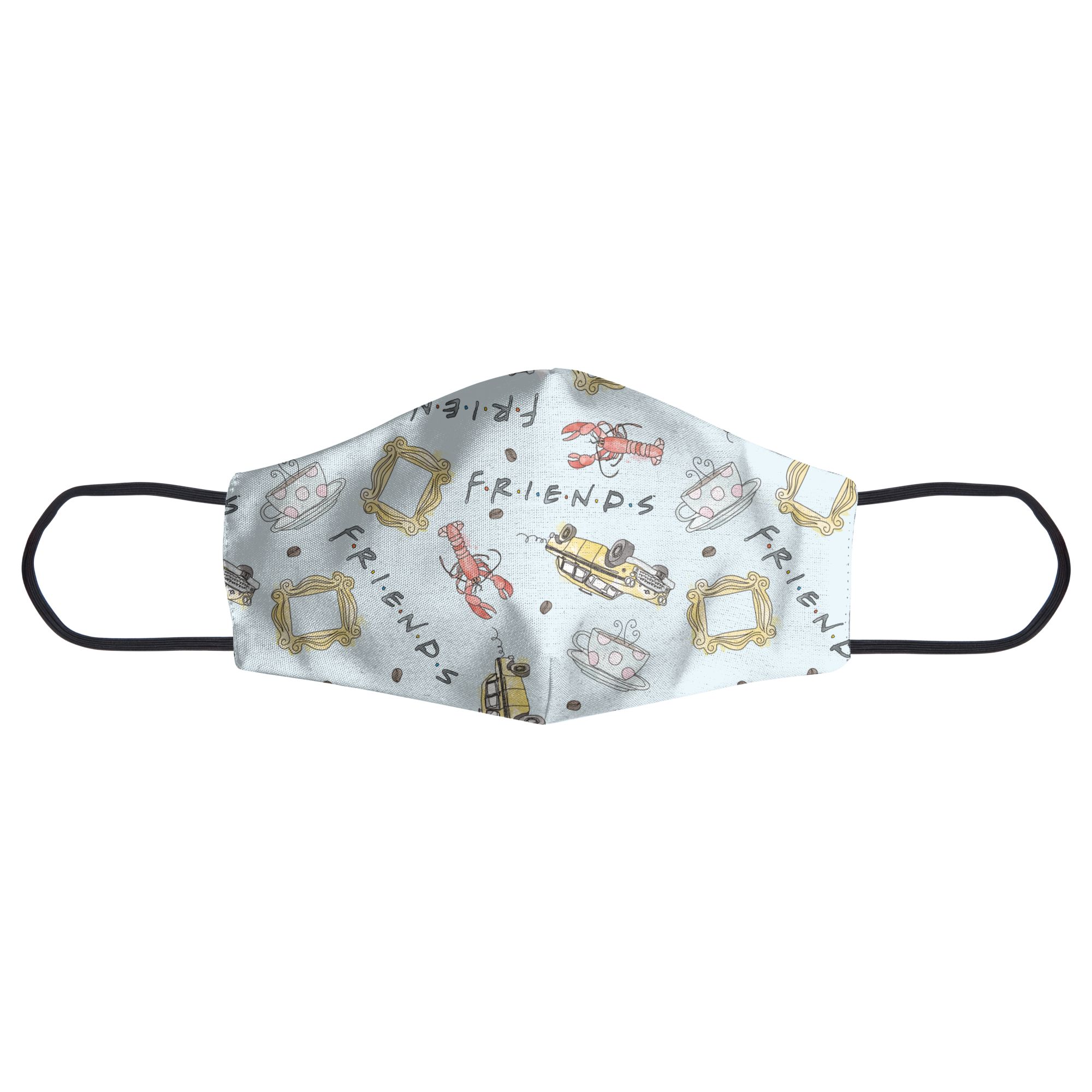 Friends Mask Friends The One With Lockdown Face Mask - S | Zavvi UK