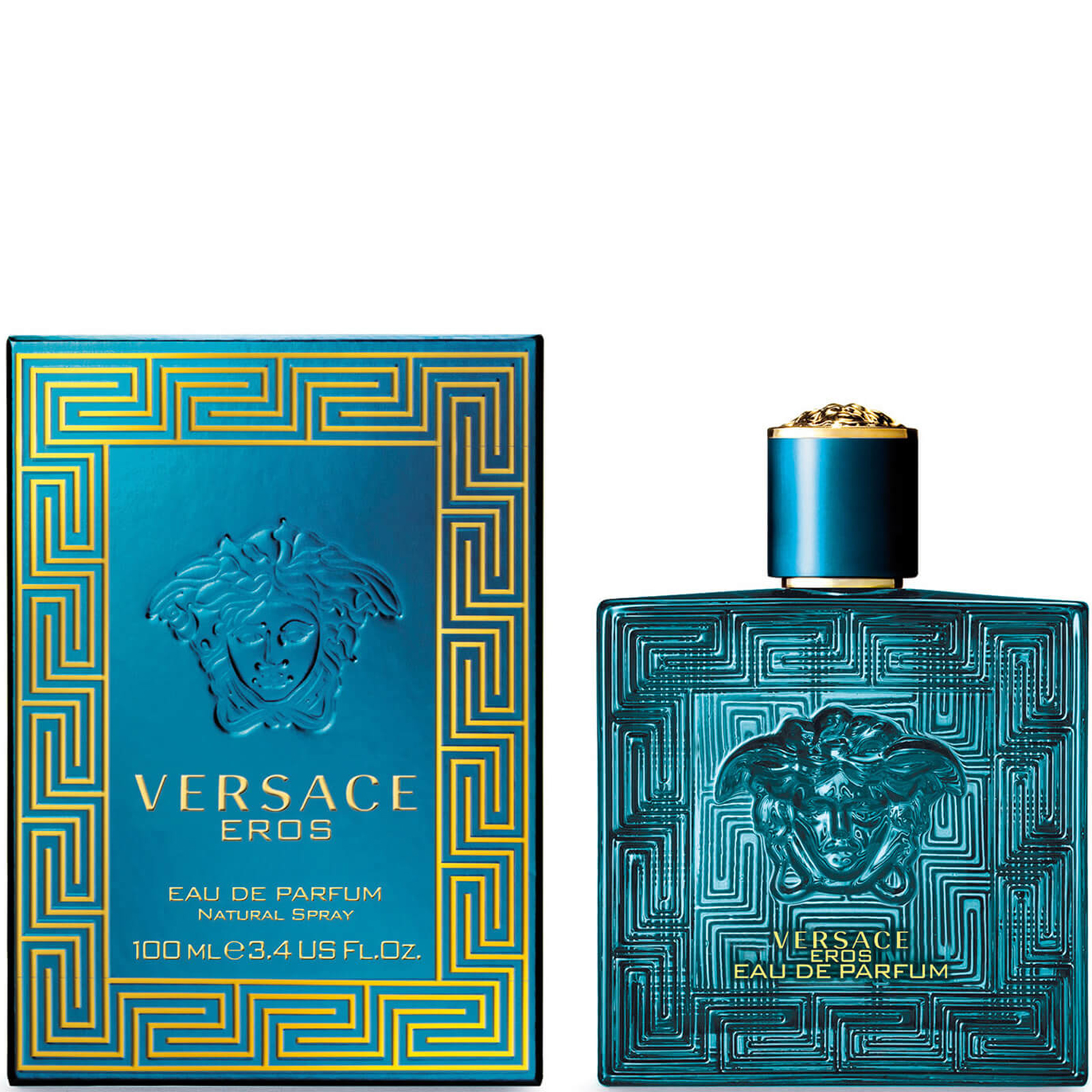 Versace Eros Eau de Parfum 100ml | LOOKFANTASTIC