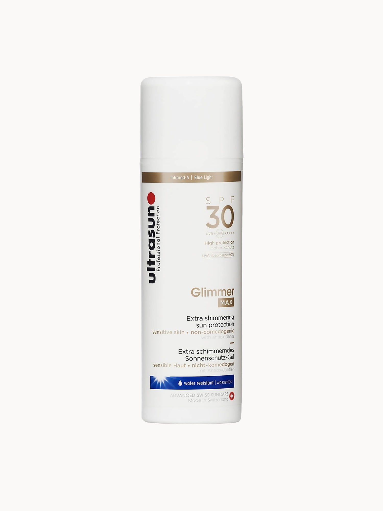 Ultrasun SPF30 Glimmer Max 150ml