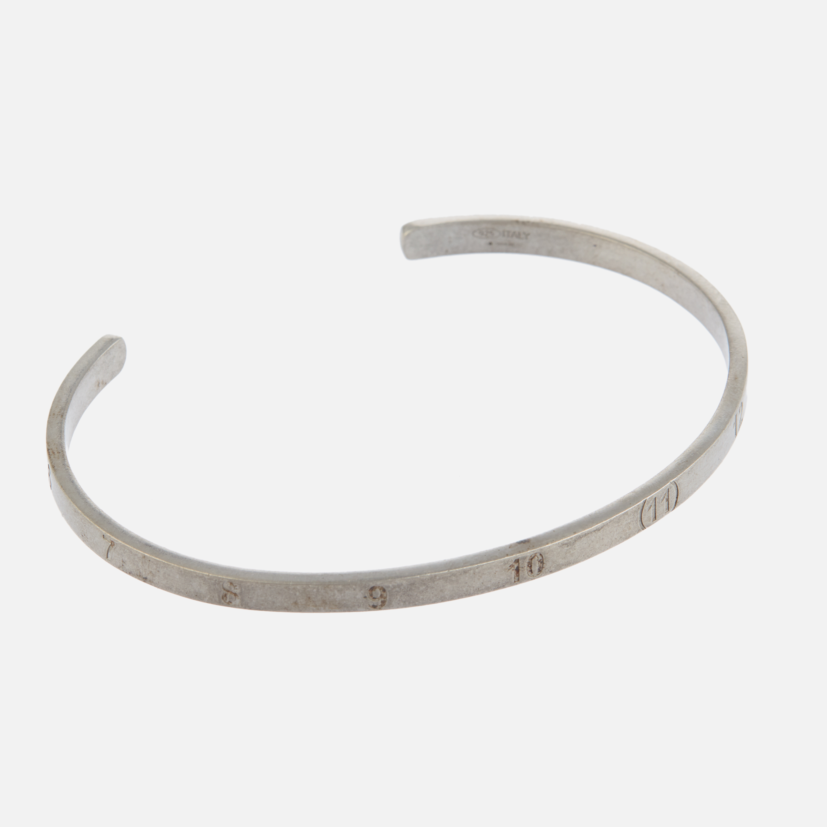 Maison Margiela Men's Bracelet - Palladio Semi Polished - M
