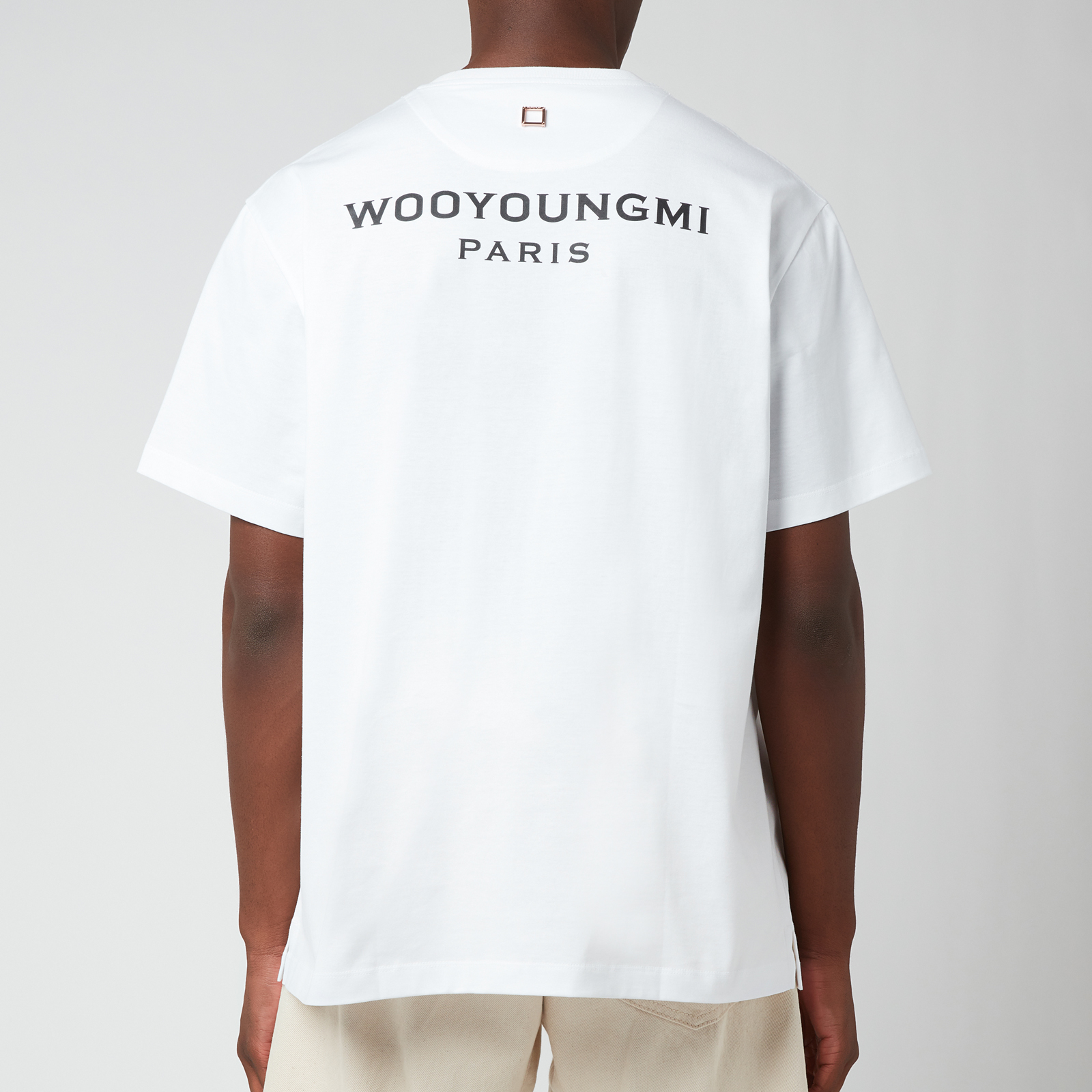 【関税込み】WOOYOUNGMI ブラウン プリントTシャツ wooyoungmi-black-palm-tree-