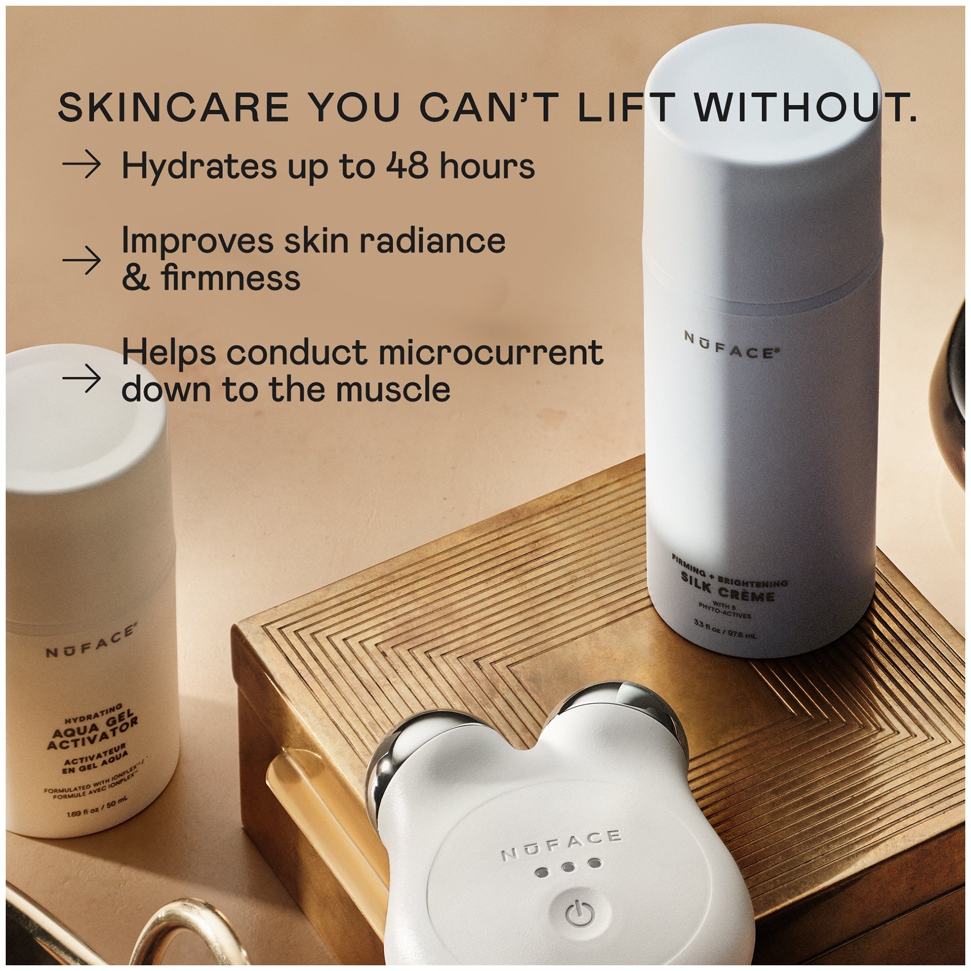 NuFACE Firming and Brightening Silk Crème 97.6ml | Cult Beauty