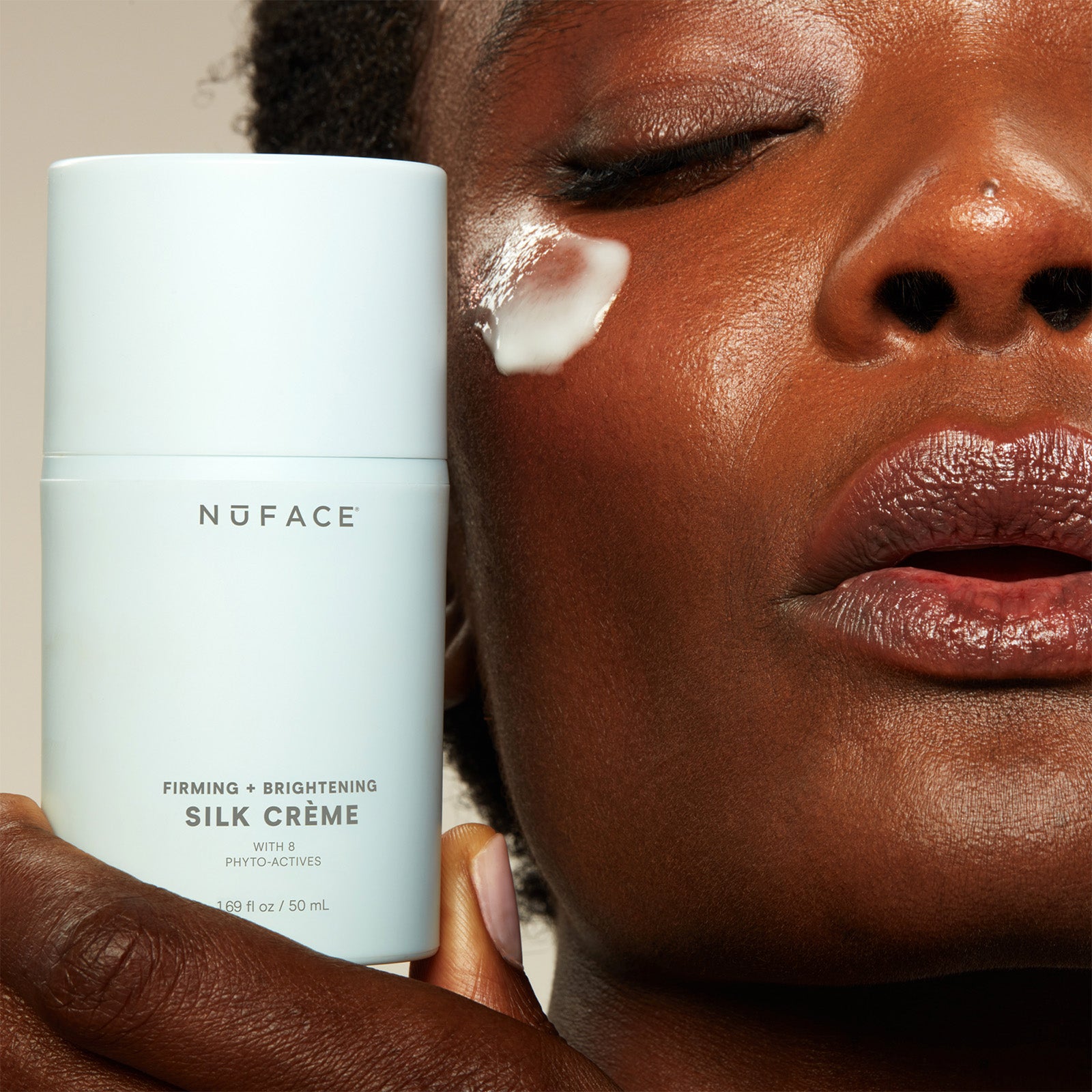 NuFACE Firming and Brightening Silk Crème - 3.3 oz | Dermstore