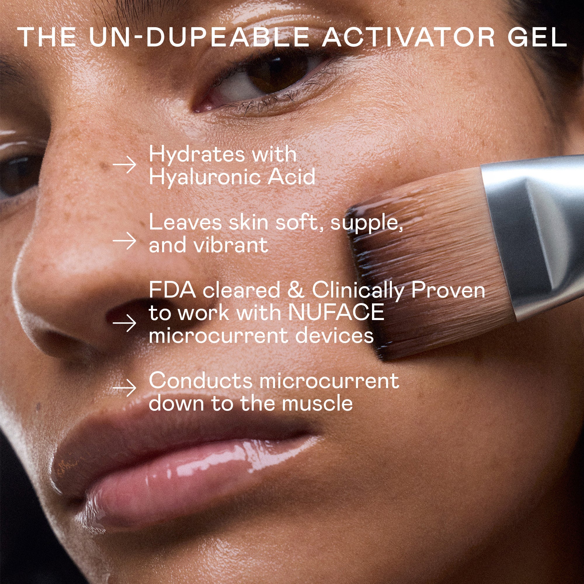NuFACE Hydrating Aqua Gel - 1.69 oz | Dermstore