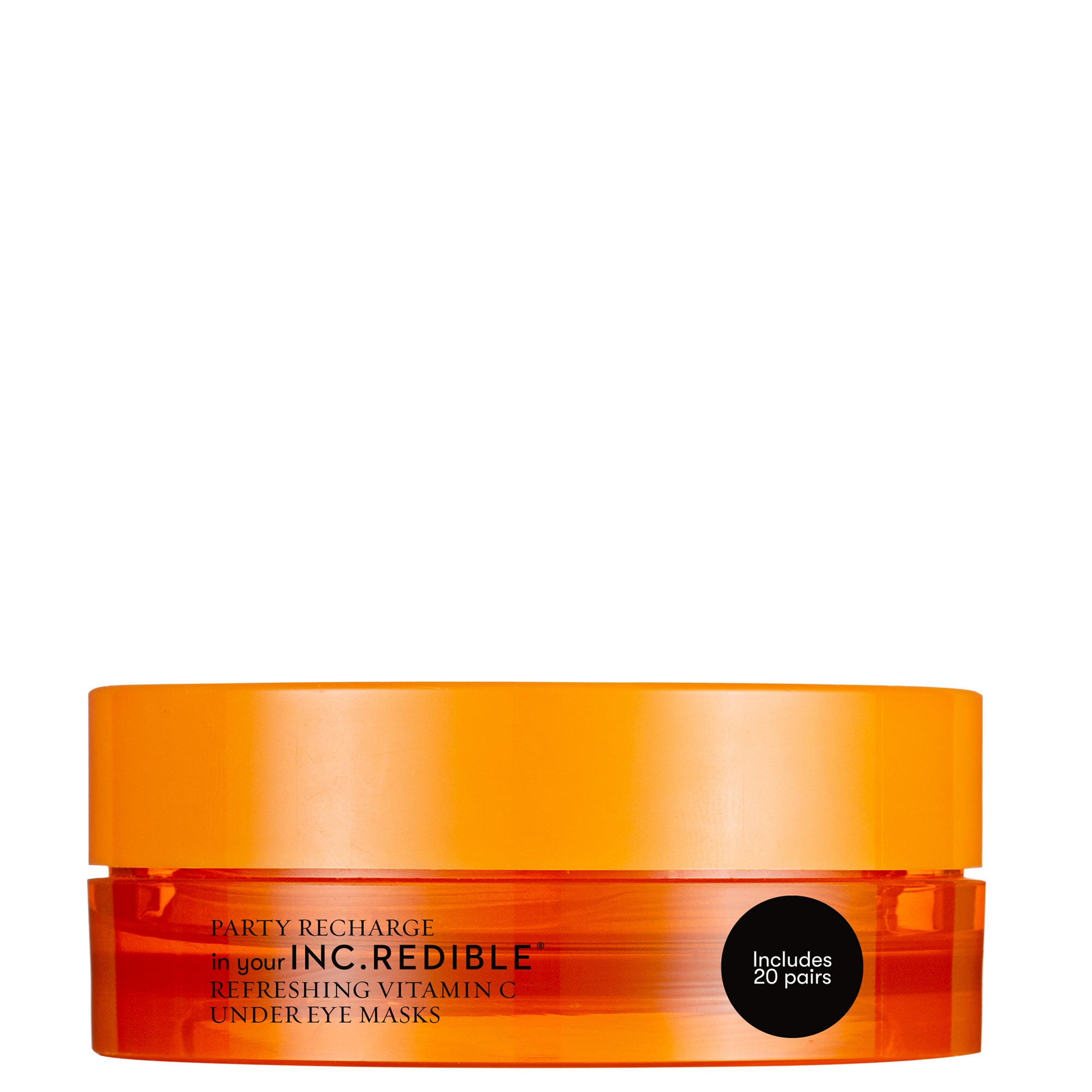 INC.redible Party Recharge Vitamin C Under Eye Masks (20 Pairs ...