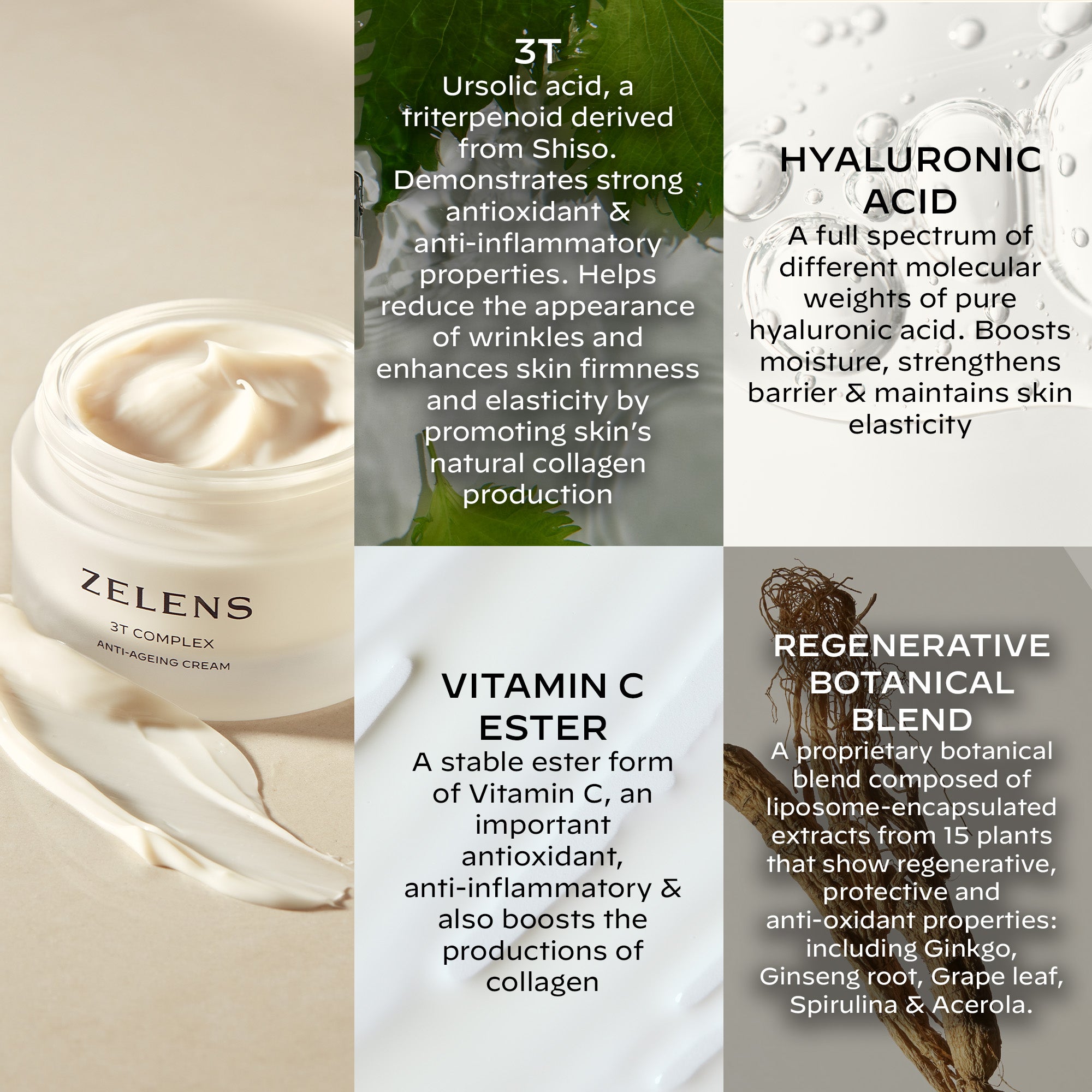 Zelens 3T Complex Anti-Ageing Cream 50ml | Cult Beauty