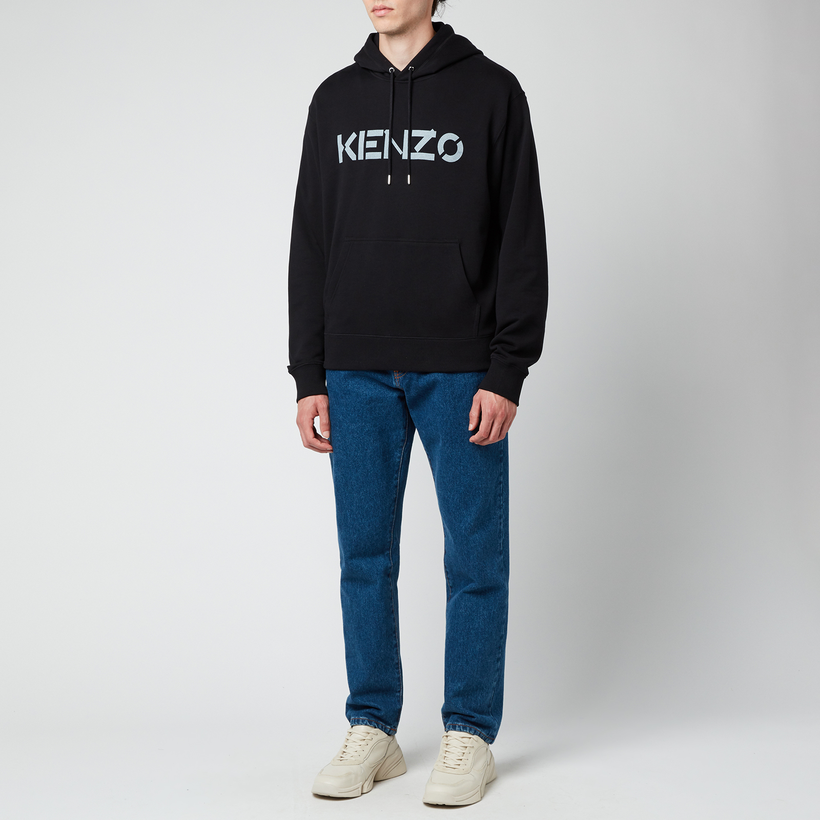 KENZO Men's Classic Logo Hoodie - Black - XS | Coggles KENZO Men's Classic Logo Hoodie - Black - XS | Coggles