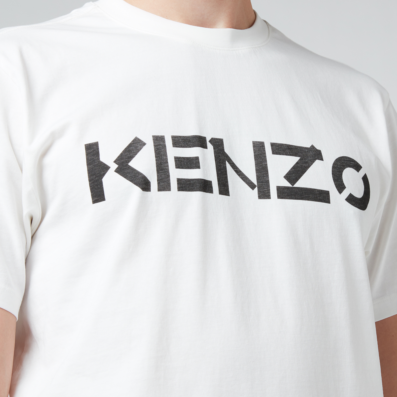 【関税&送料込】Kenzo White Cotton T-Shirt With Logo White With 【関税&送料込】Kenzo Logo Cotton T-Shirt