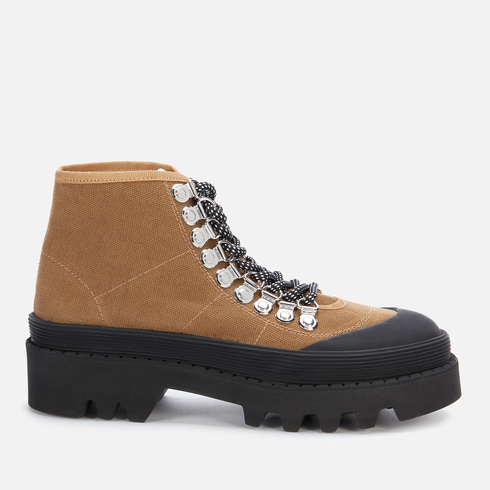 Proenza Schouler Women s City Lug Canvas Hiking Style Boots