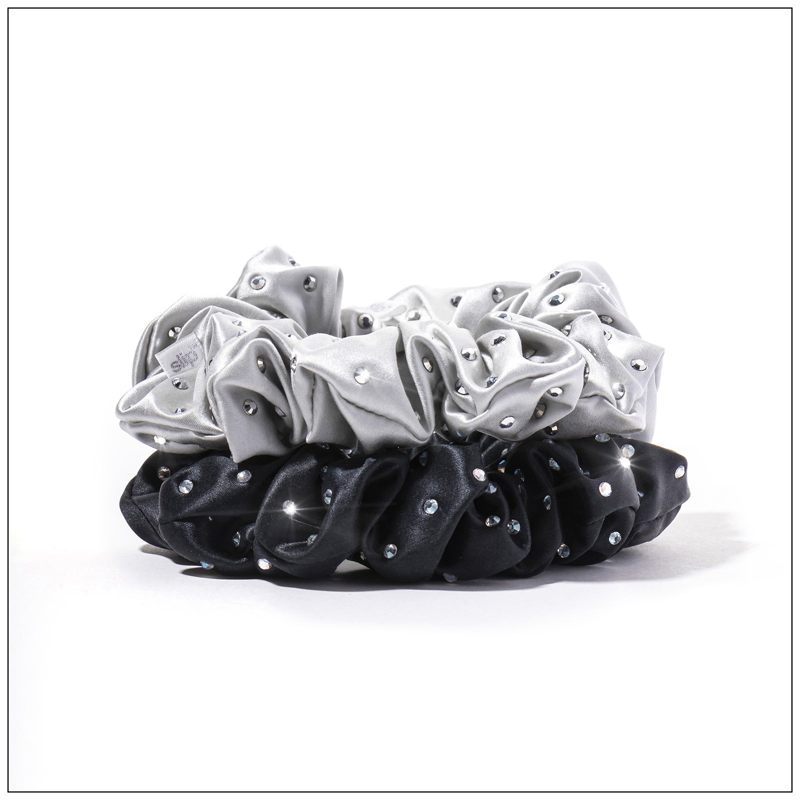 (2) SLIP
Moonlight Embellished Silk
Scrunchies slip slip® crystal scrunchie set - moonlight 1piece | Dermstore main image 4