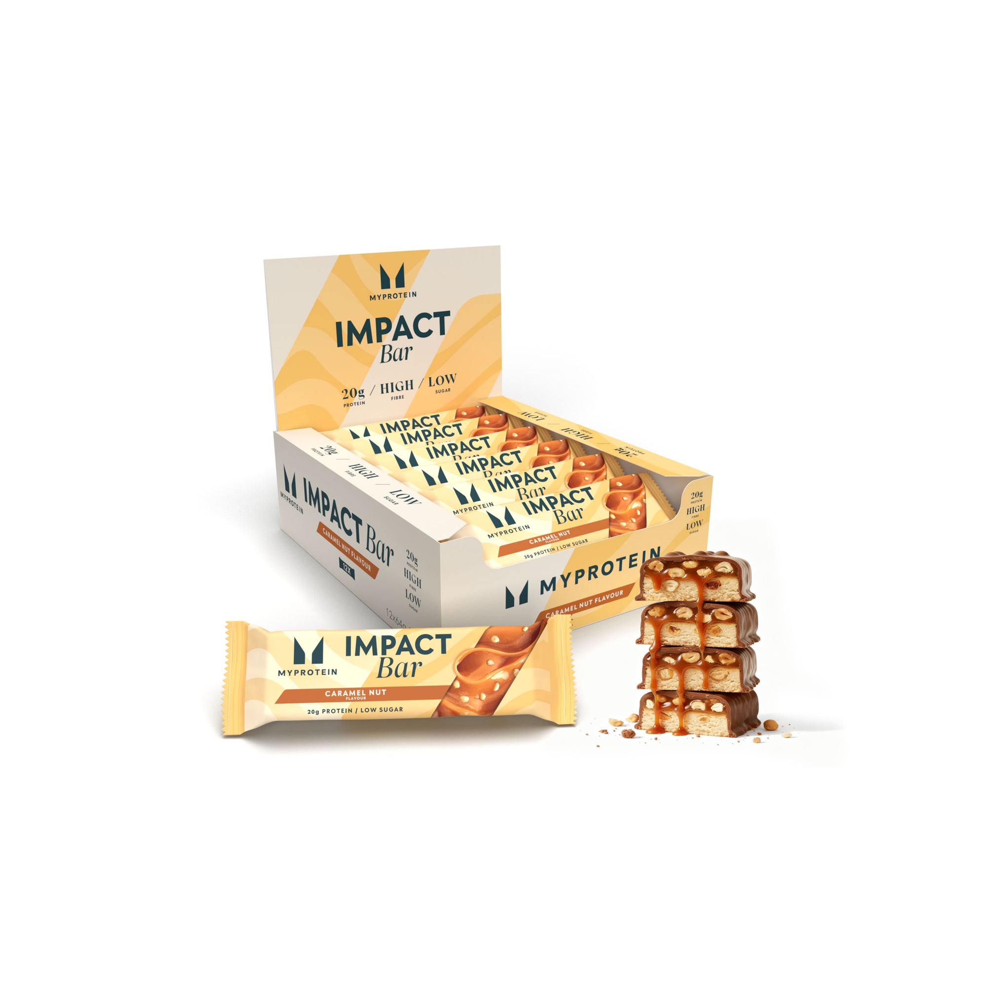 Impact Protein Bar (Caramel Nut)