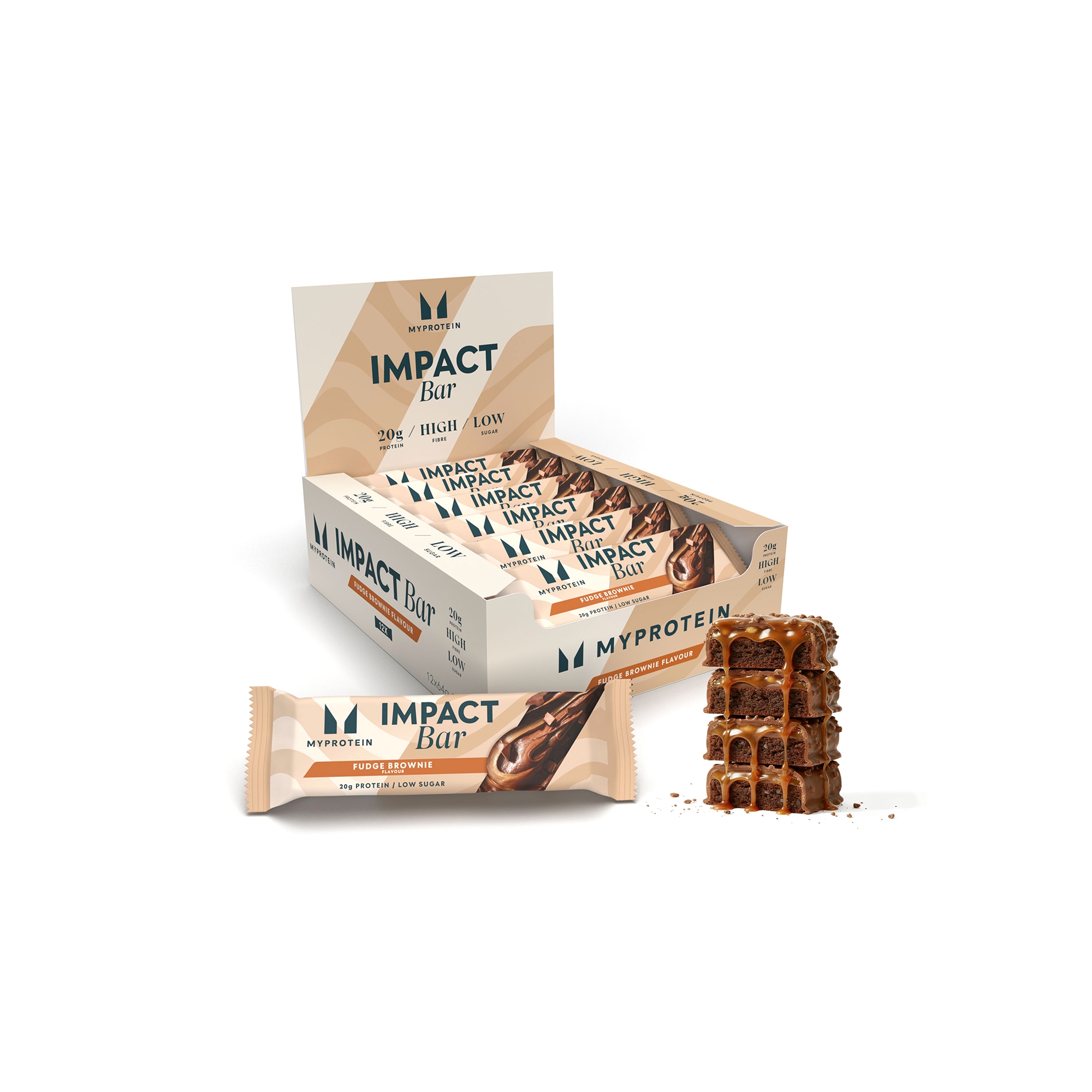 Impact Protein Bar (Fudge Brownie)