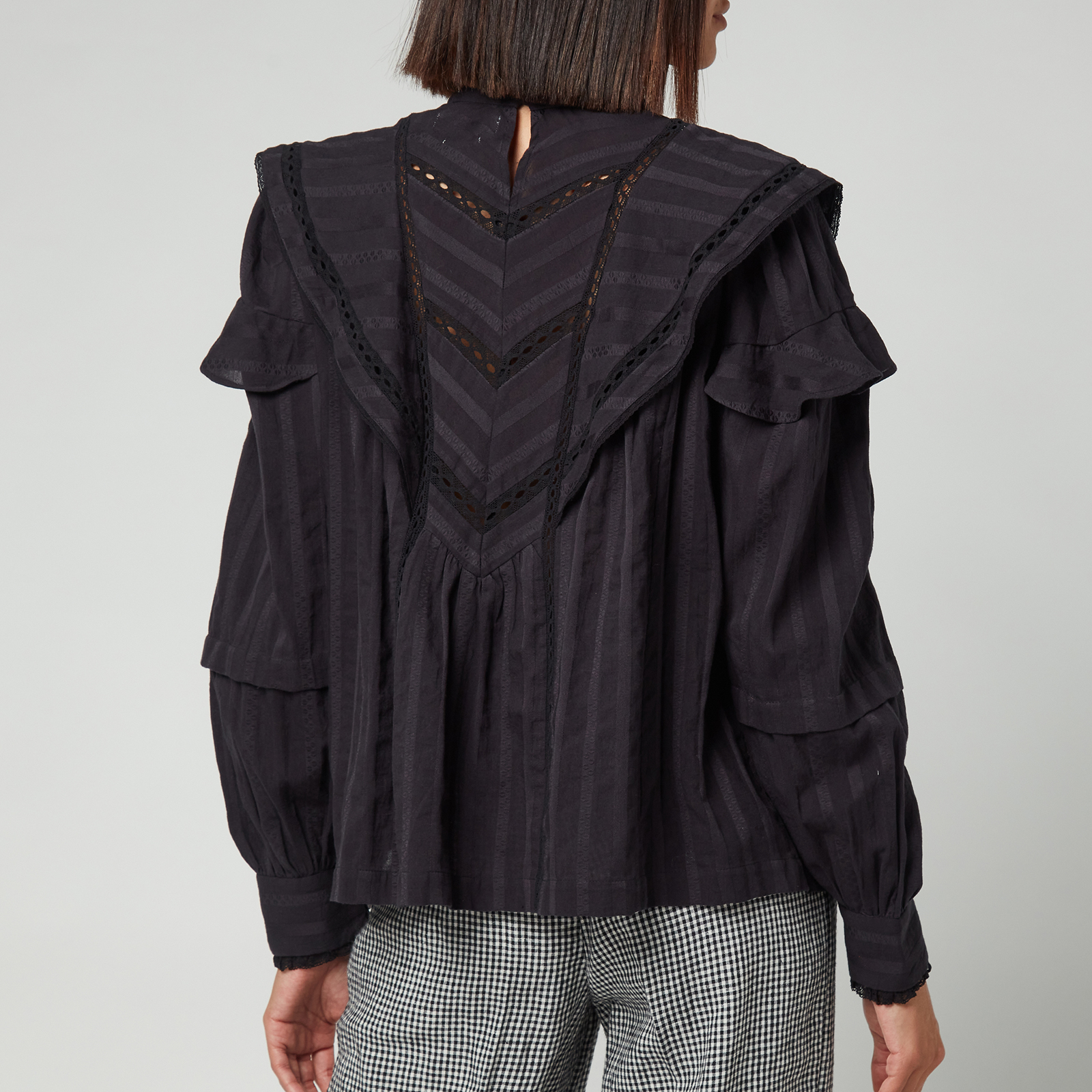 Isabel Marant - ISABEL MARANT エンブロイダリーブラウス34 ISABEL MARANT エンブロイダリーブラウス34（ISABEL MARANT